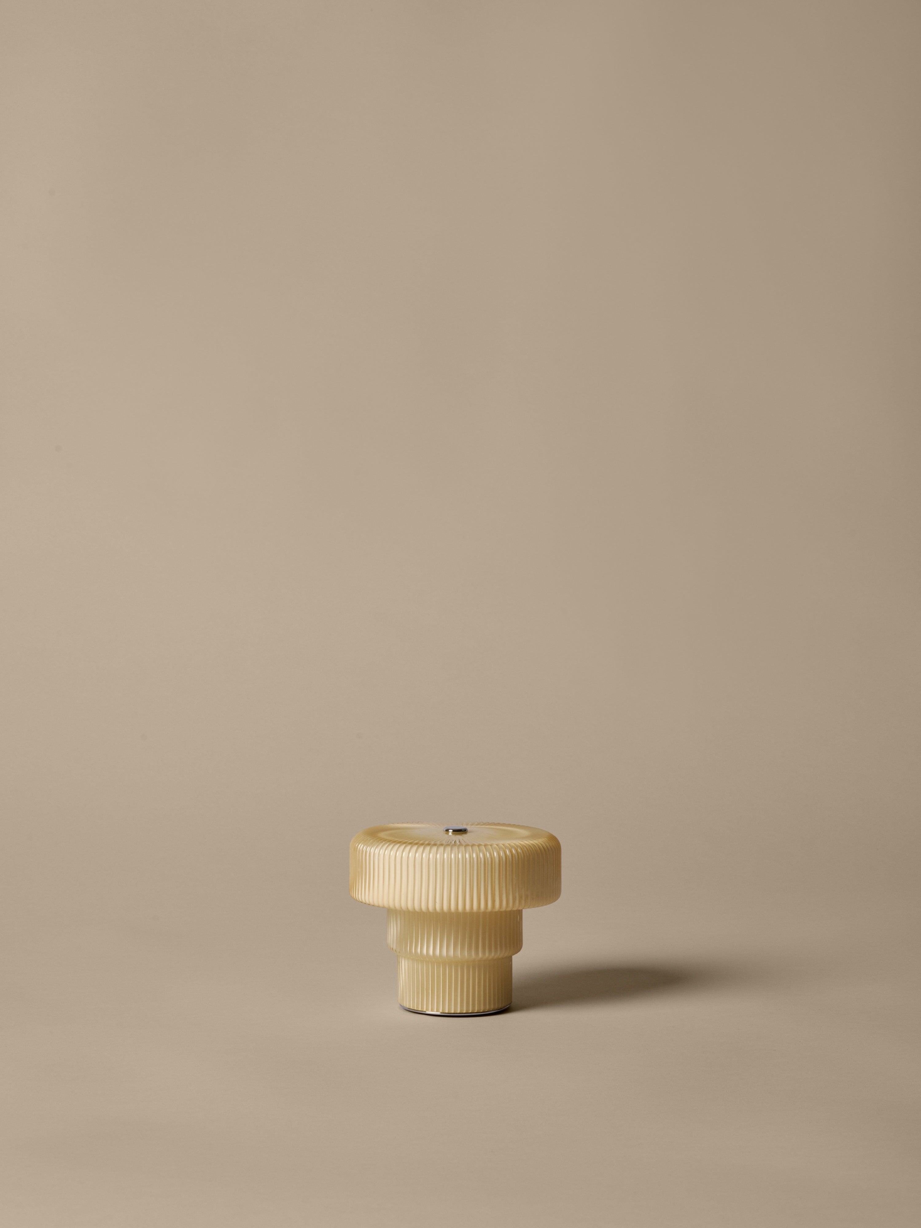 RIPPLE Portable Lamp Cream