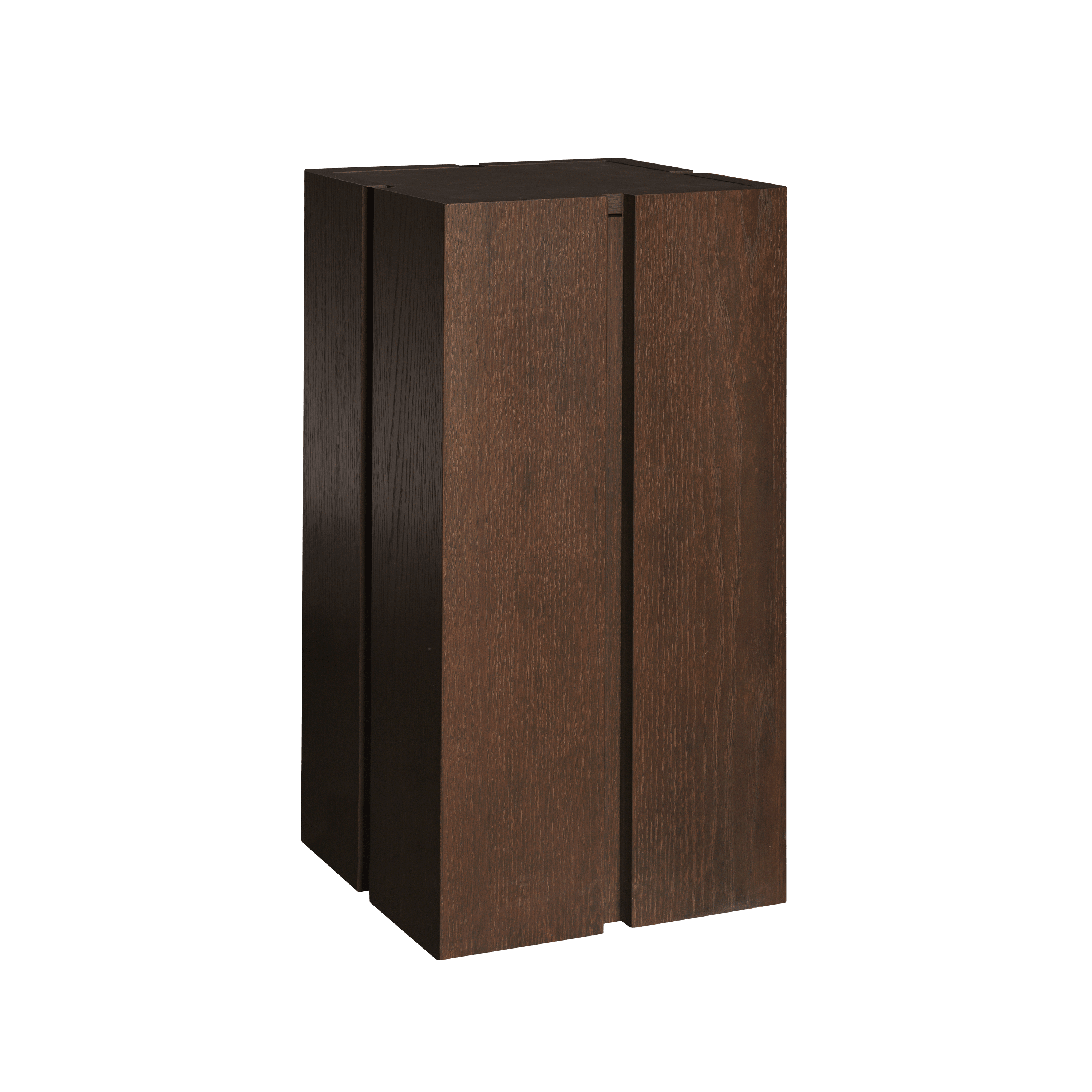 PARCEL Dark Oak Veneer Side Table
