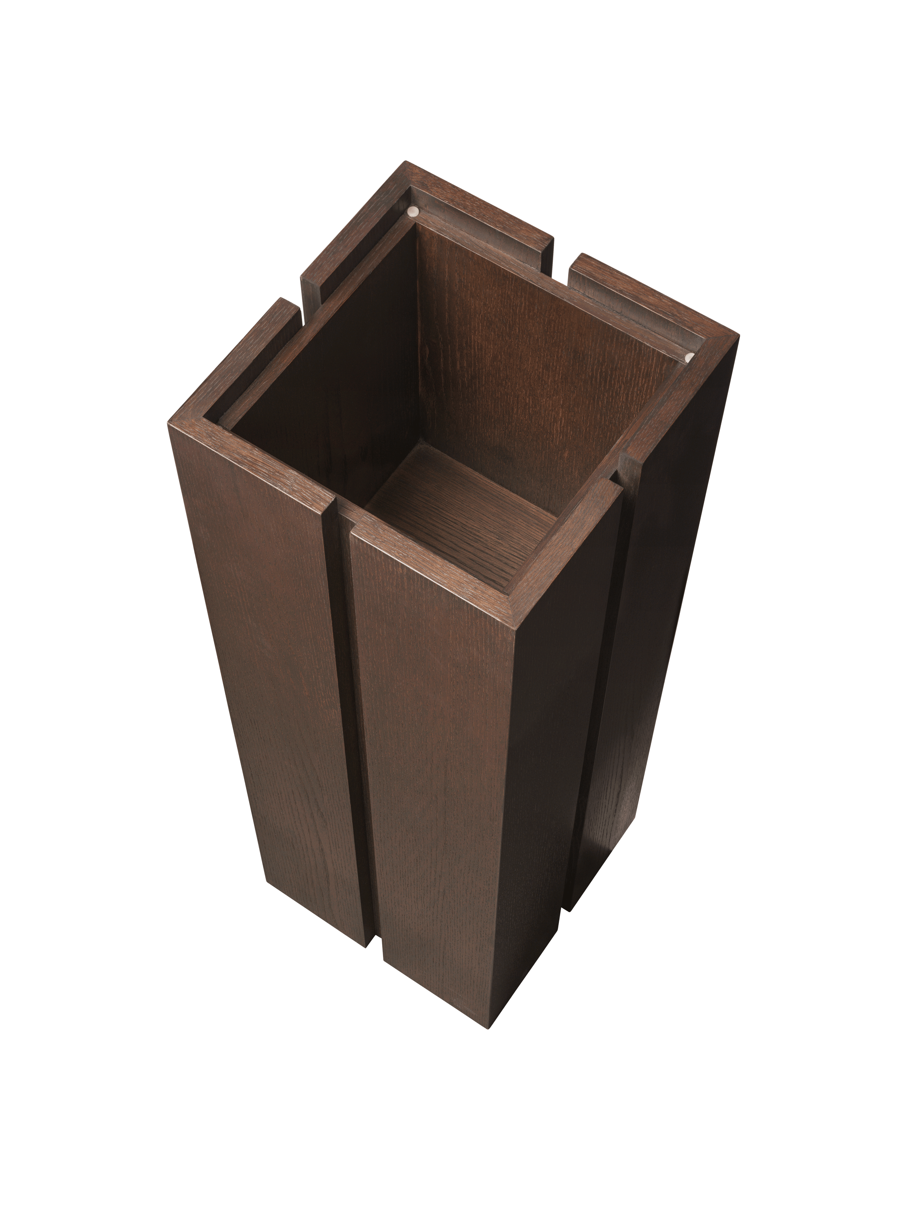 PARCEL Dark Oak Veneer Side Table