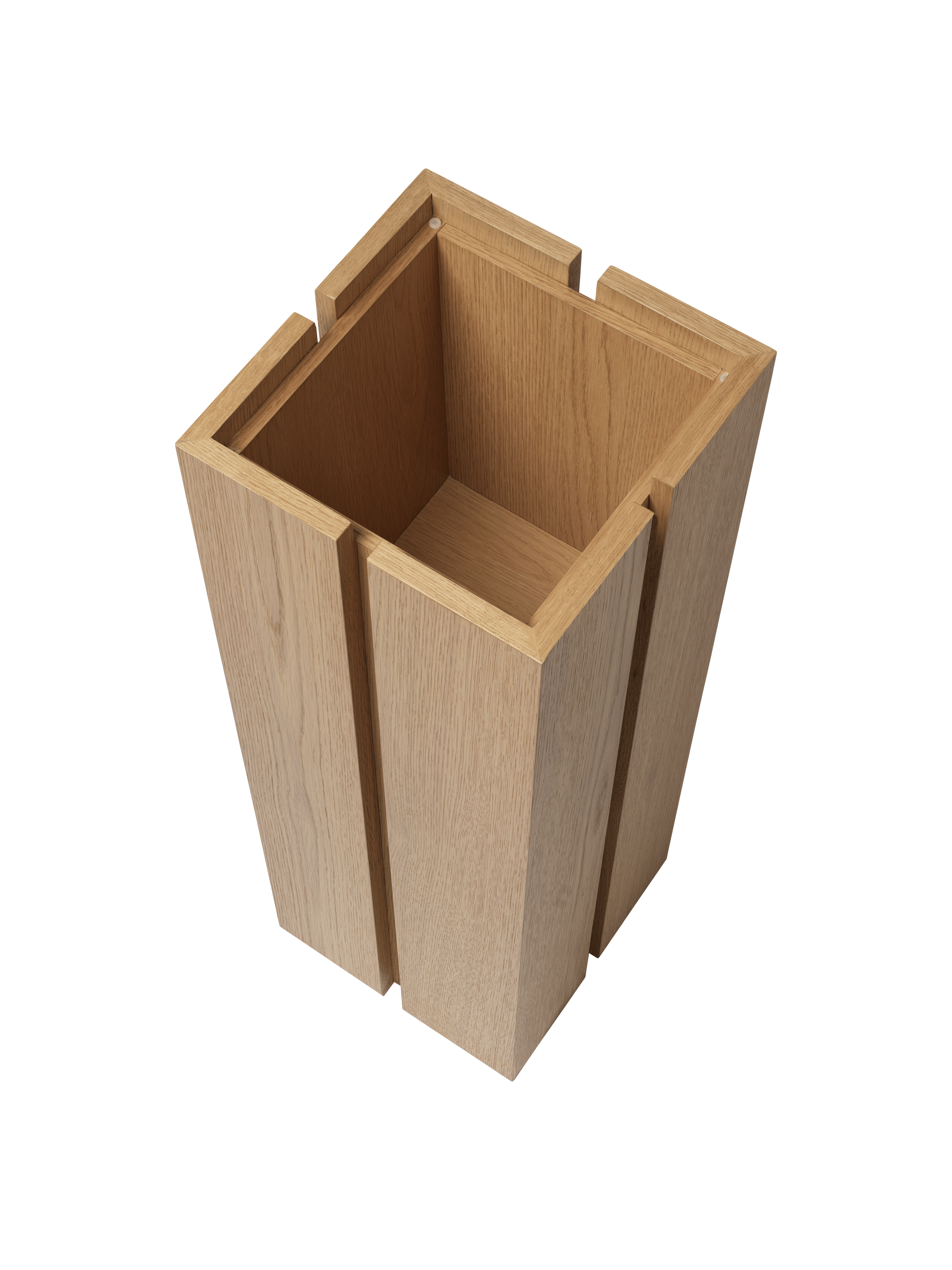 PARCEL Oak Veneer Side Table