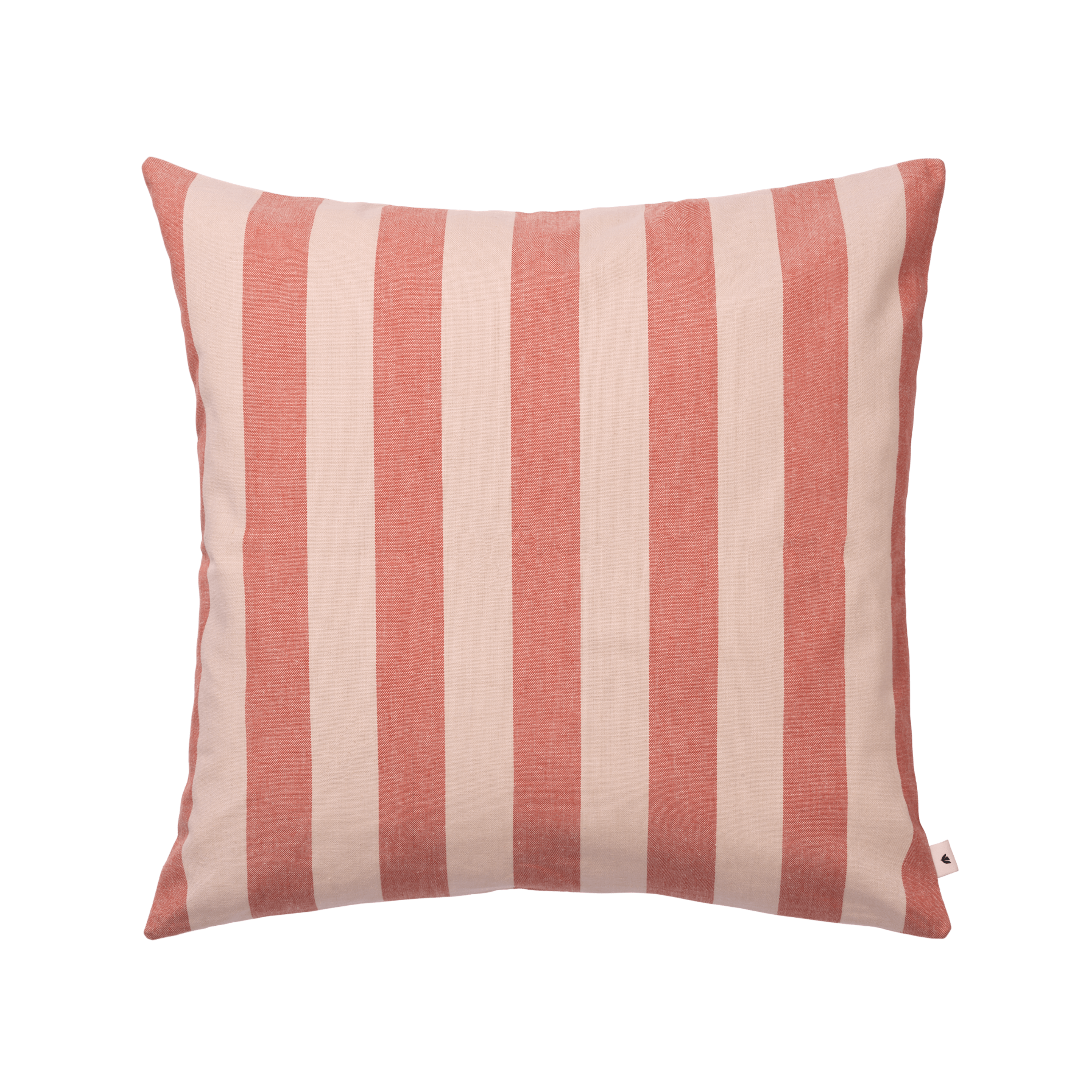 STRAND Cushion Cover Pink with Beige