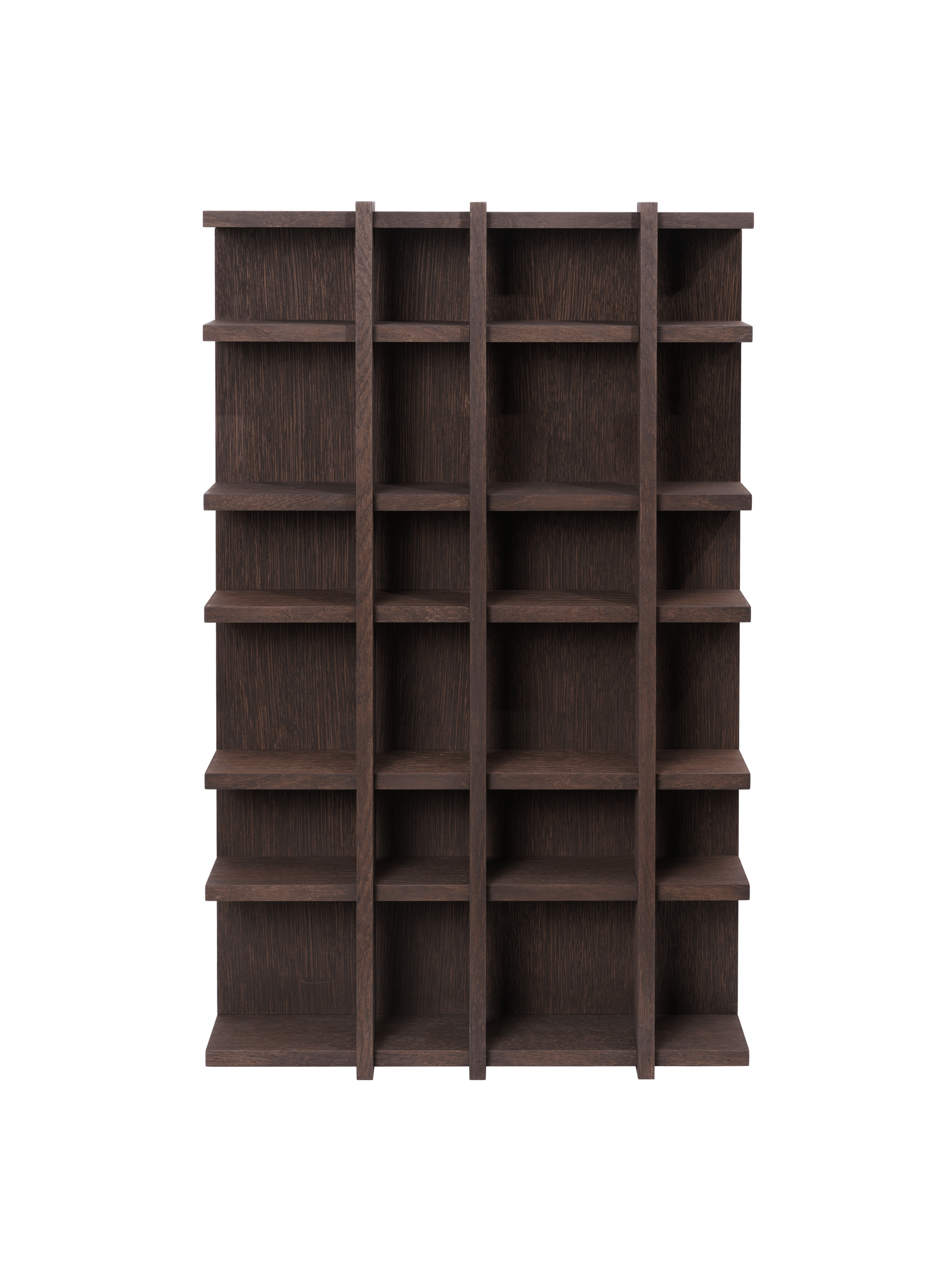 Wall Shelf TILEM Dark Brown Oak Veneer