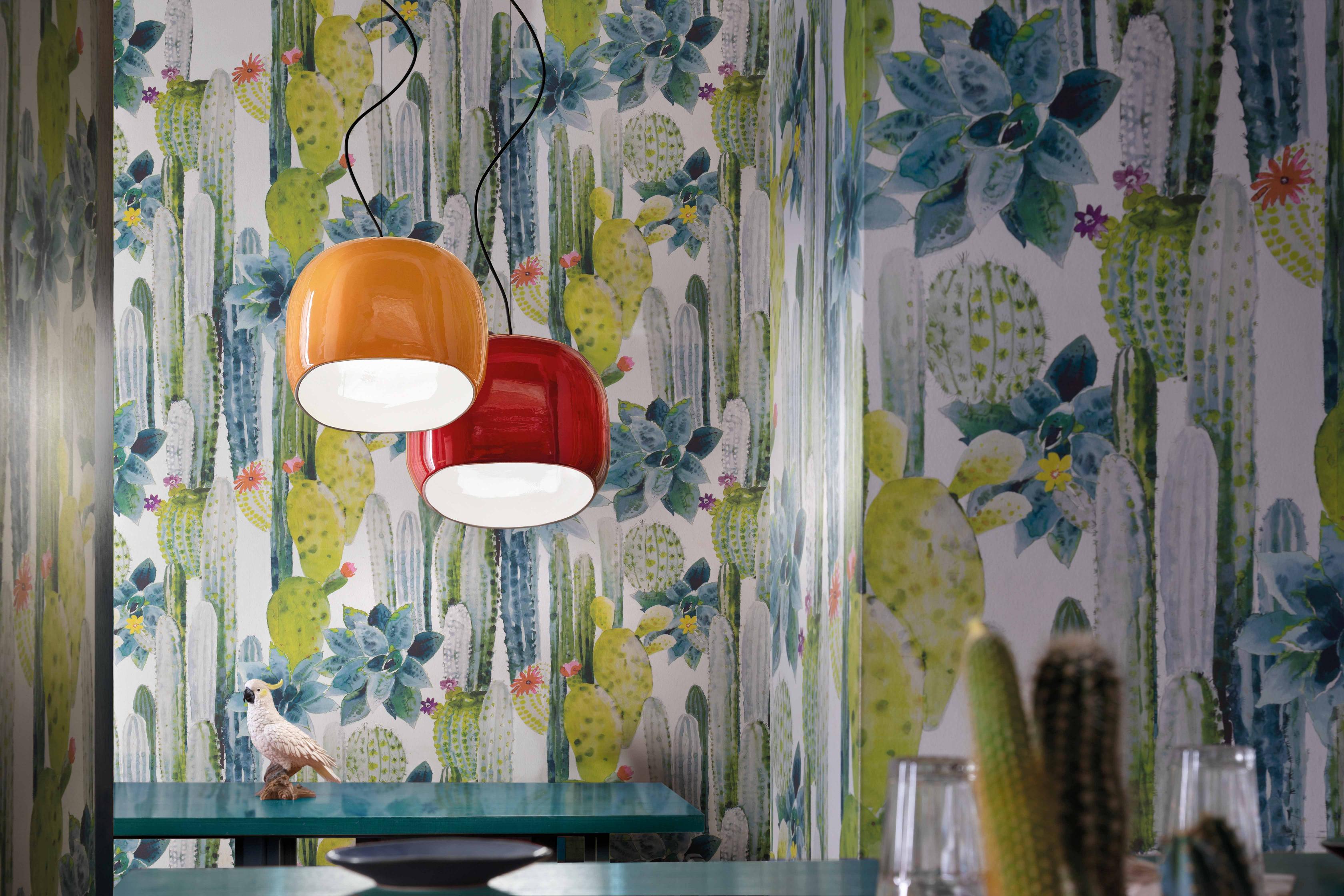 AYRTON gray ceramic pendant lamp