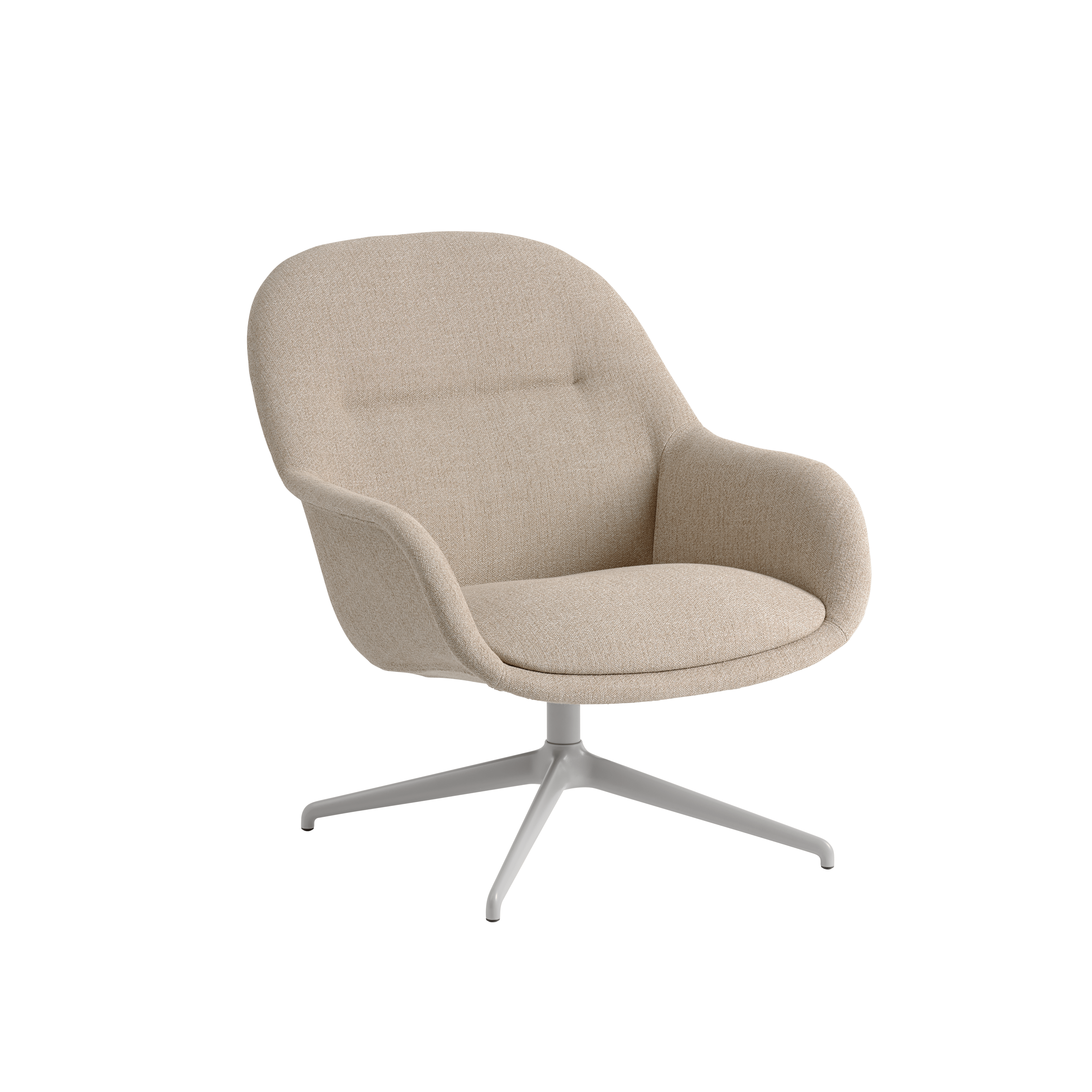Customized FIBER Swivel Armchair