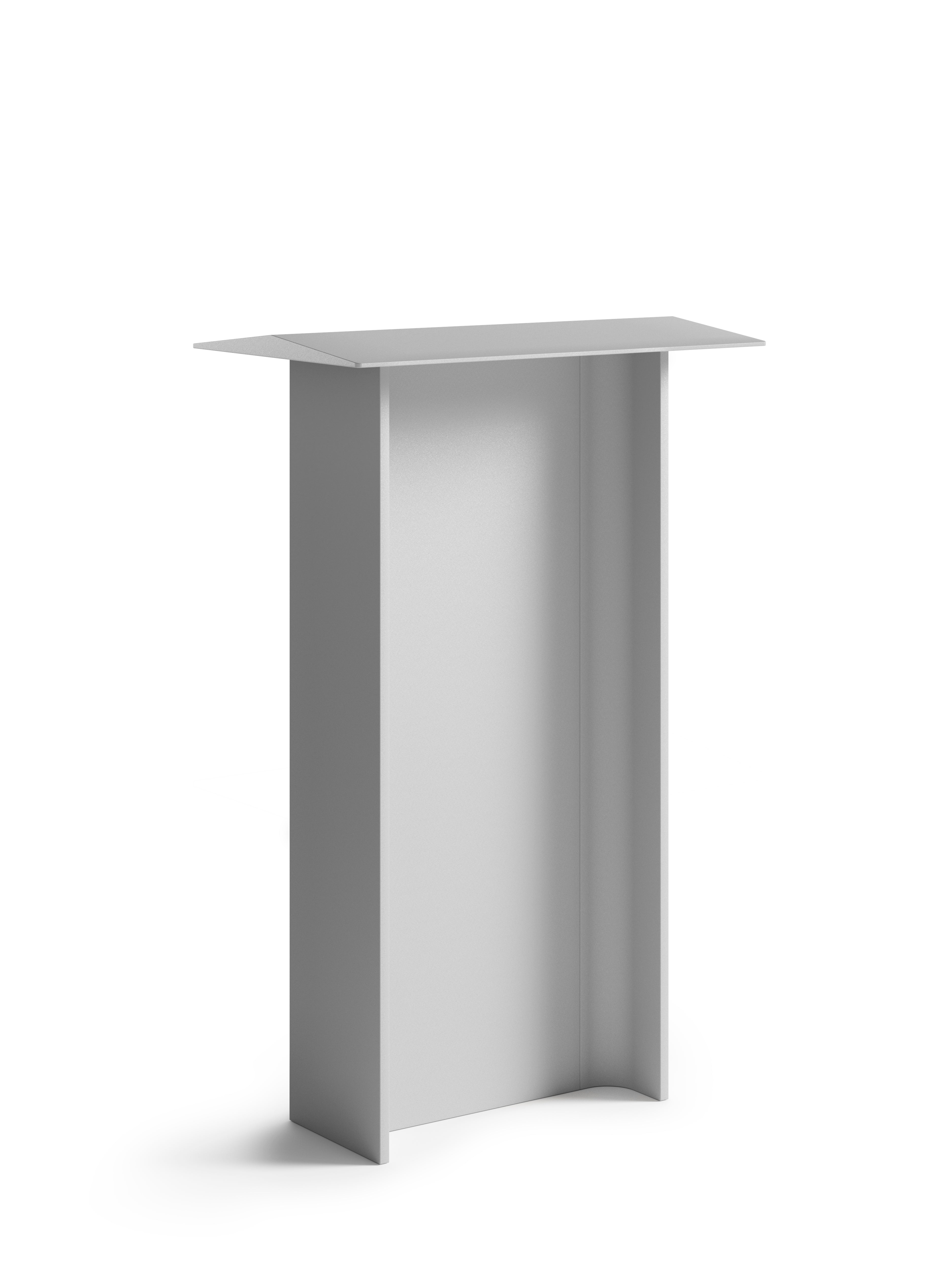 Venkovní stojací lampa FIENILE světle šedá