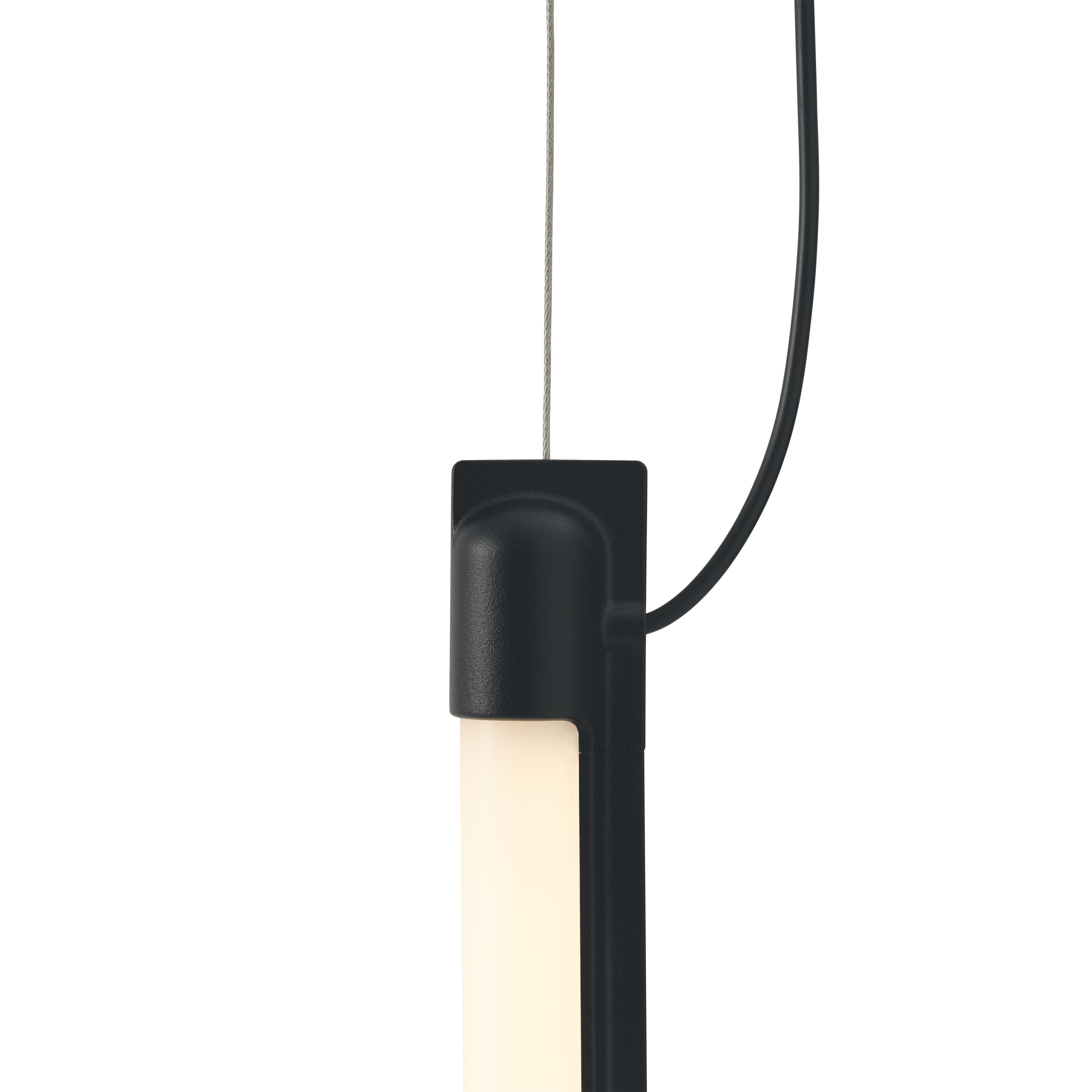 Závěsná lampa FINE černá