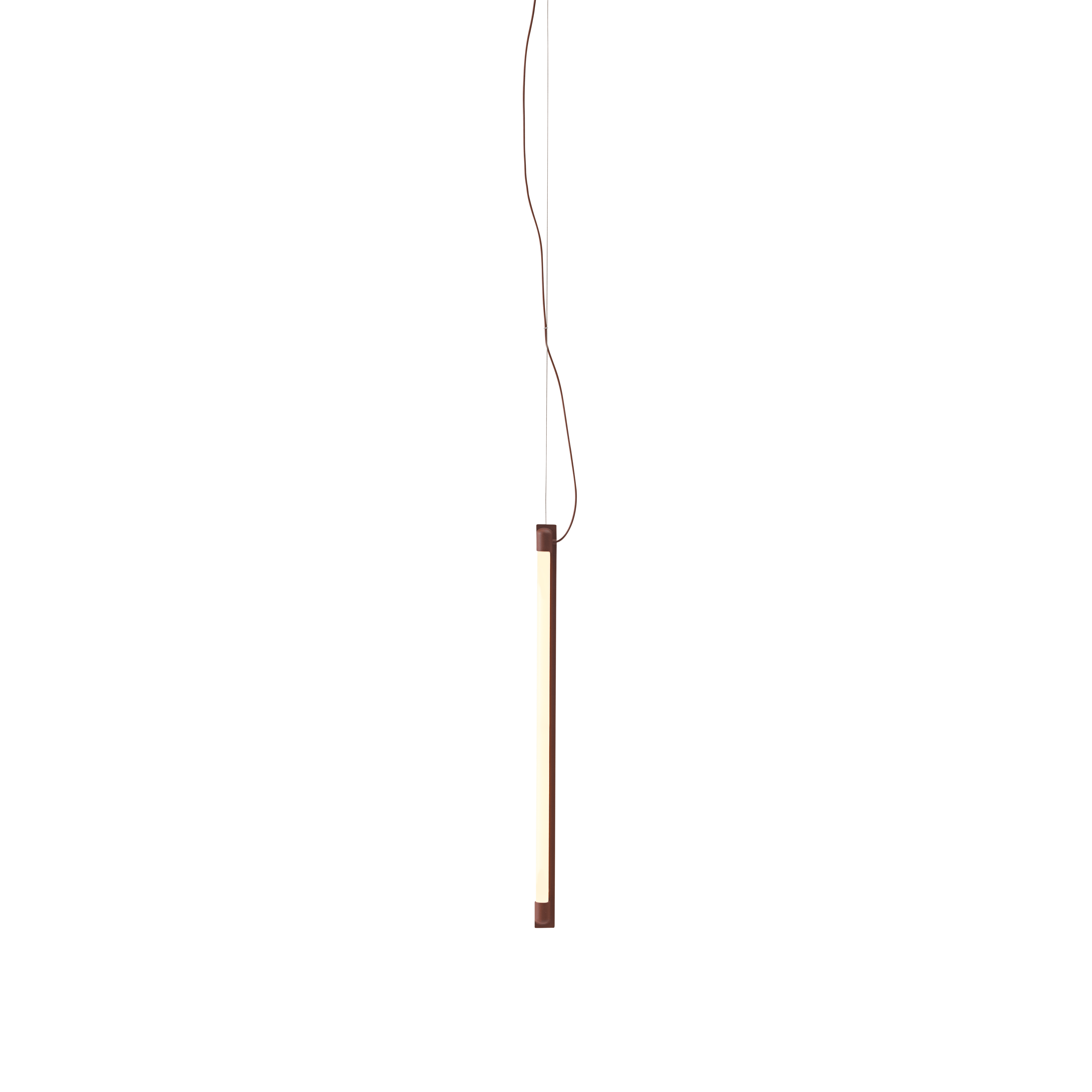 Závěsná lampa FINE bordó