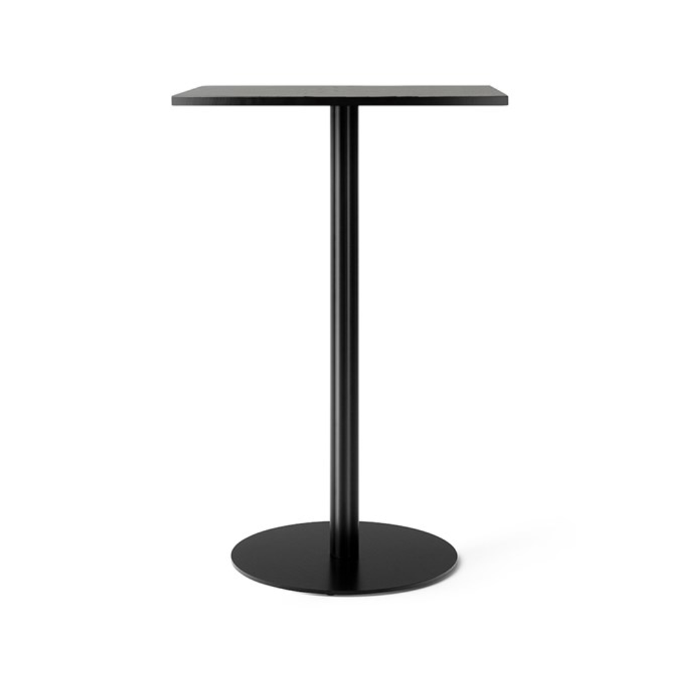 Barový stolek HARBOUR černý dubový dýha