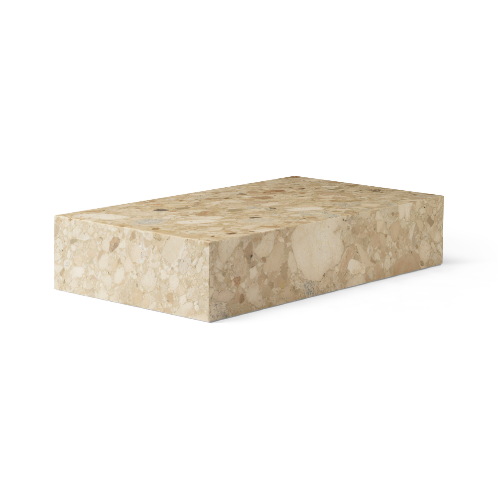Konferenční stolek PLINTH GRAND pískový kámen