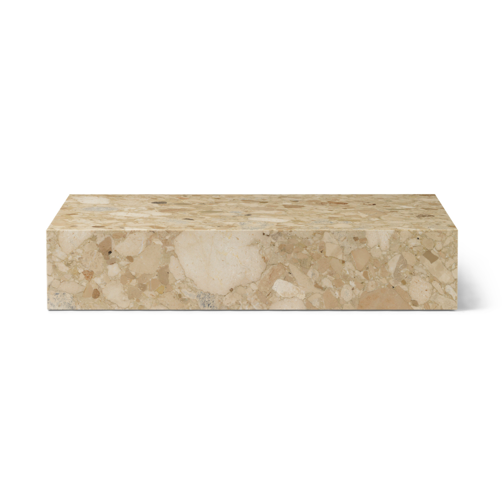 Konferenční stolek PLINTH GRAND pískový kámen