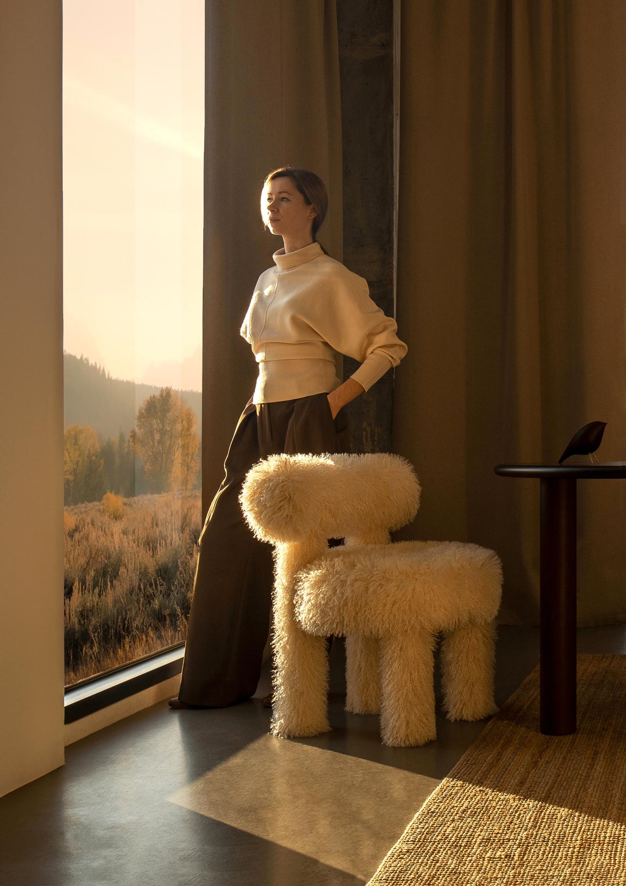 GROPIUS CS1 Chair - FLUFFY EDITION artificial fur