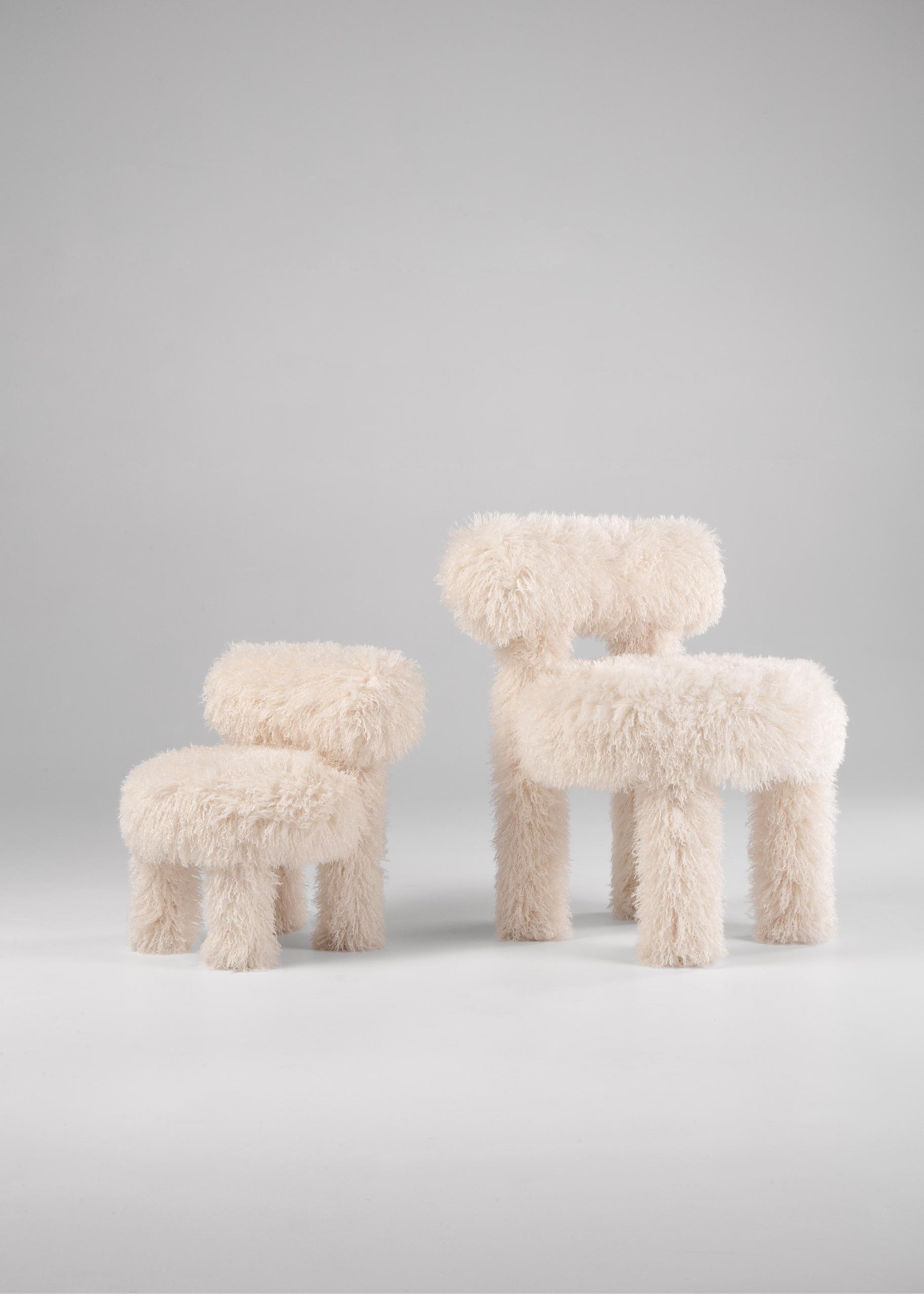 GROPIUS CS1 Chair - FLUFFY EDITION artificial fur