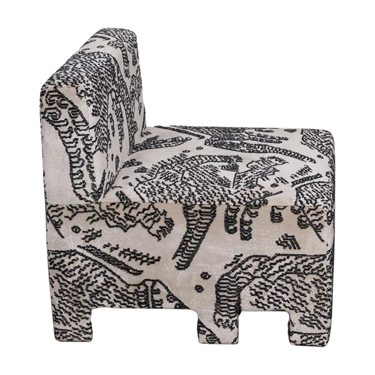 Fotel DENTE tapicerowany – The Good Living & Co.