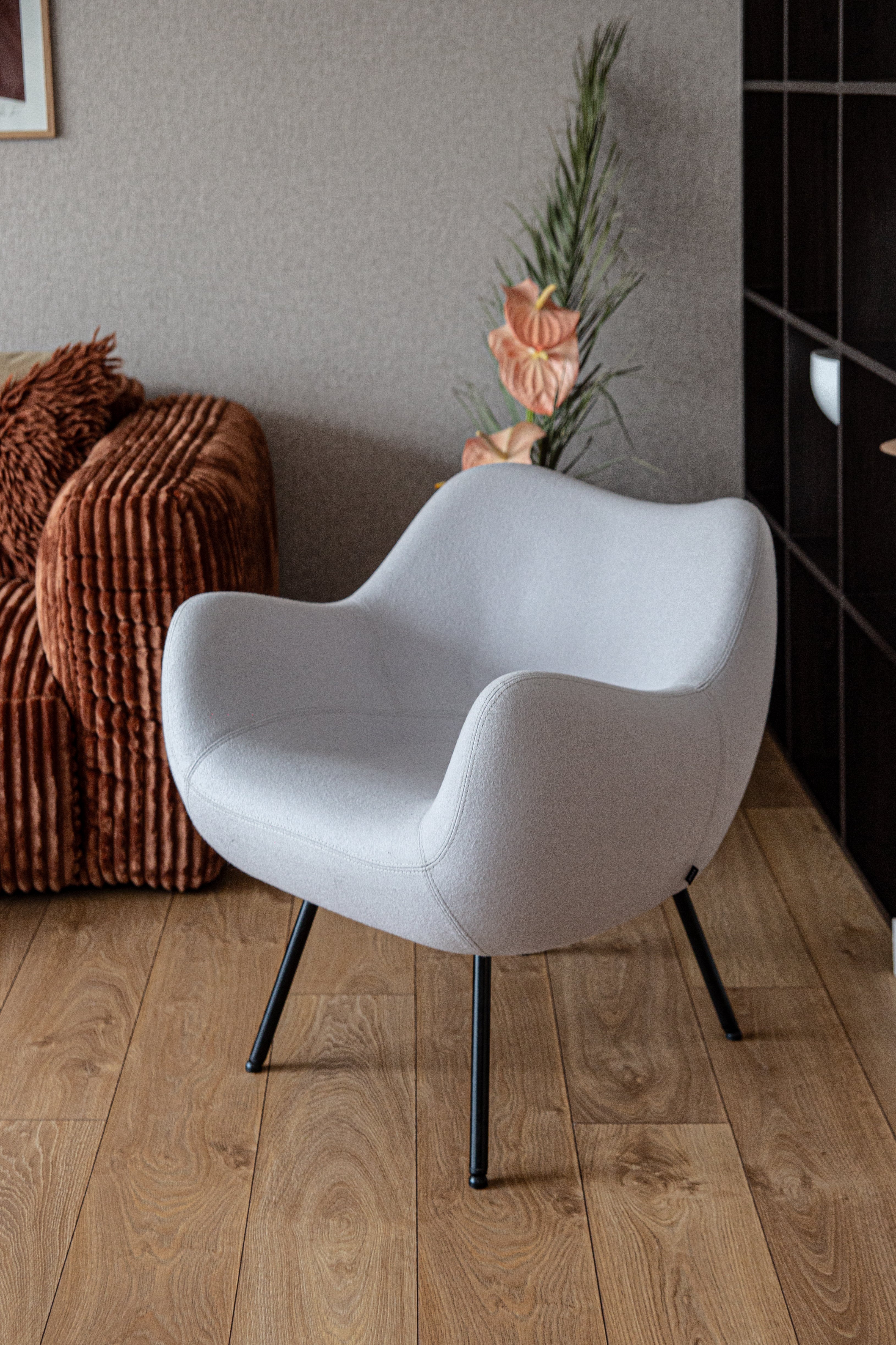 Křeslo RM58 CLASSIC SOFT béžové - poexpozice