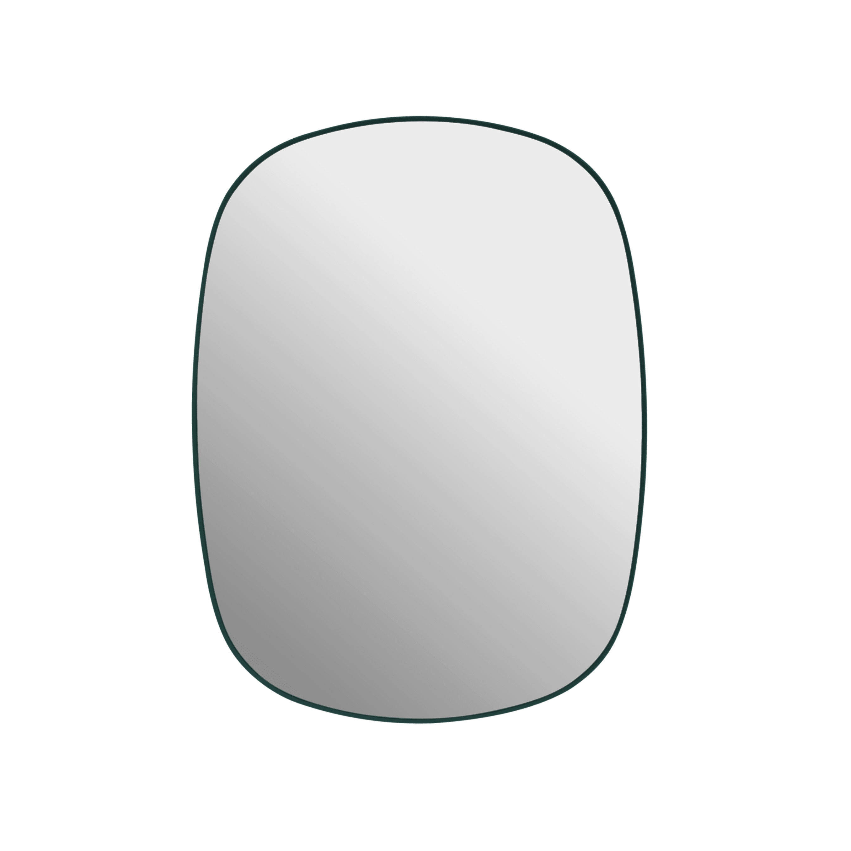 Lustr FRAMED tmavě zelený rám