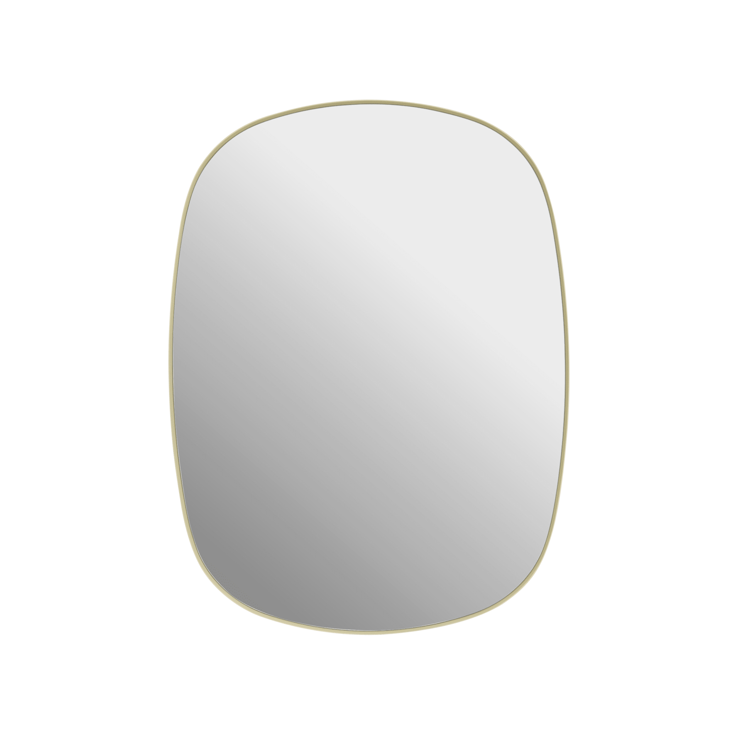 Lustro FRAMED jasně žlutá rám