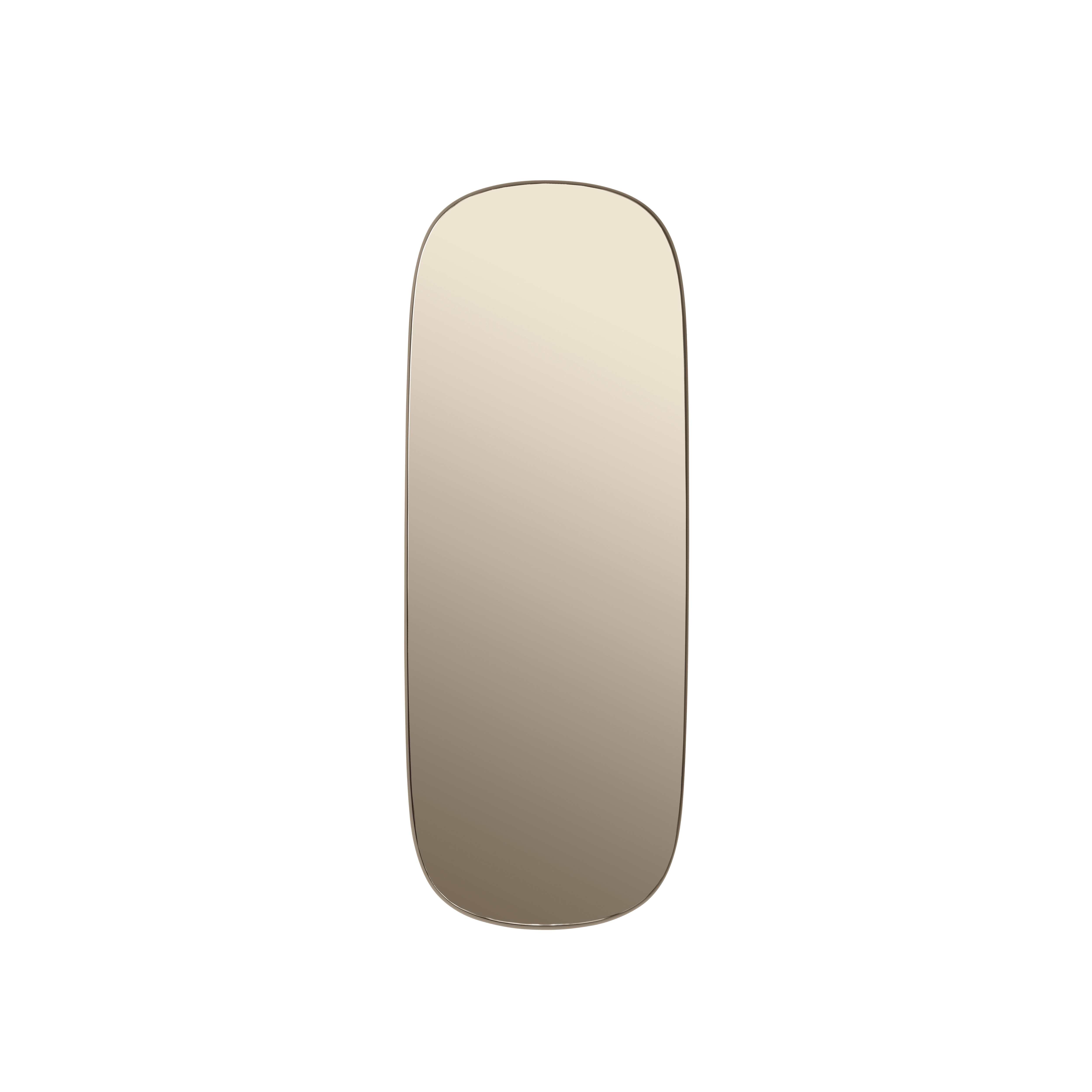 Framed Mirror Taupe