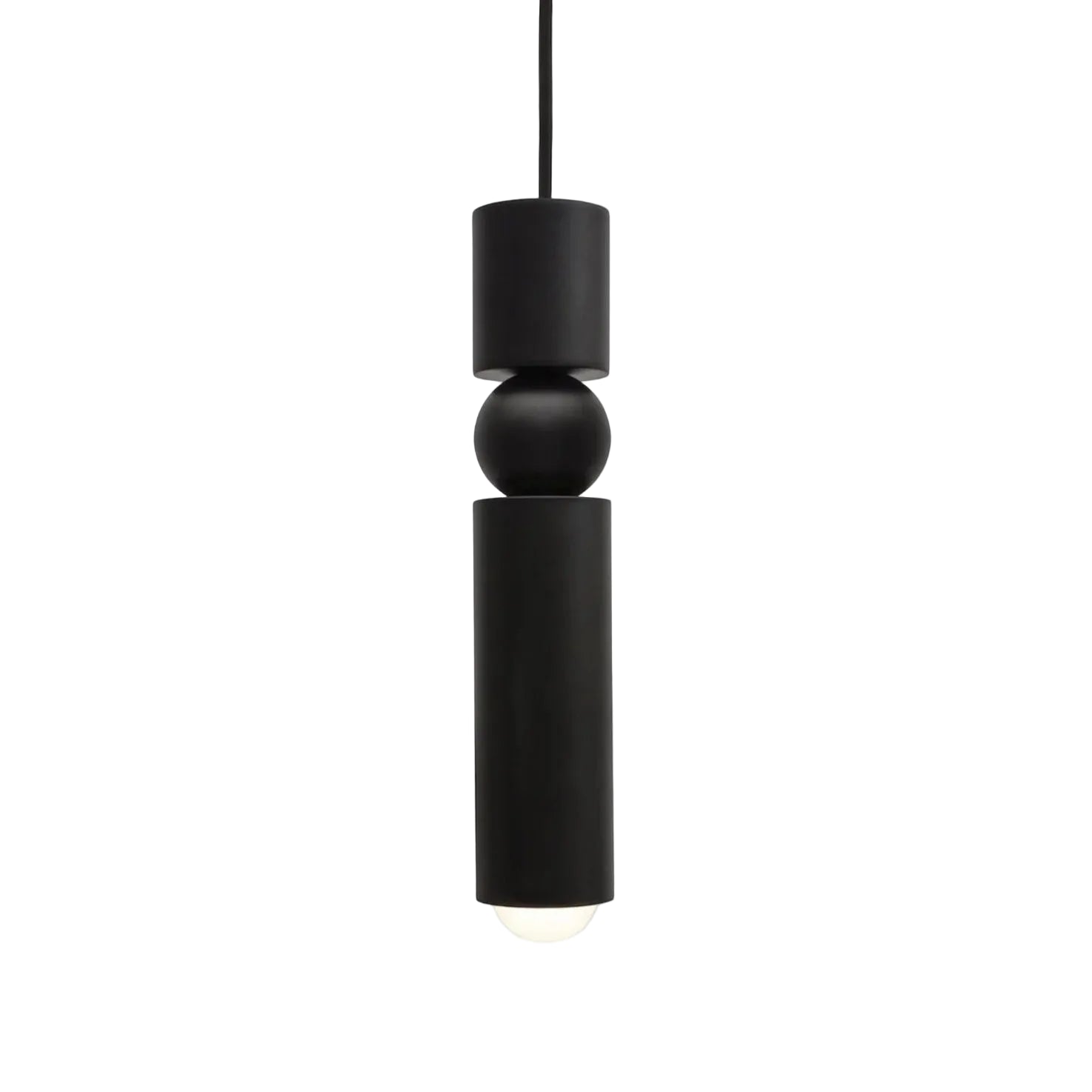 Lampa visící FULCRUM matná černá
