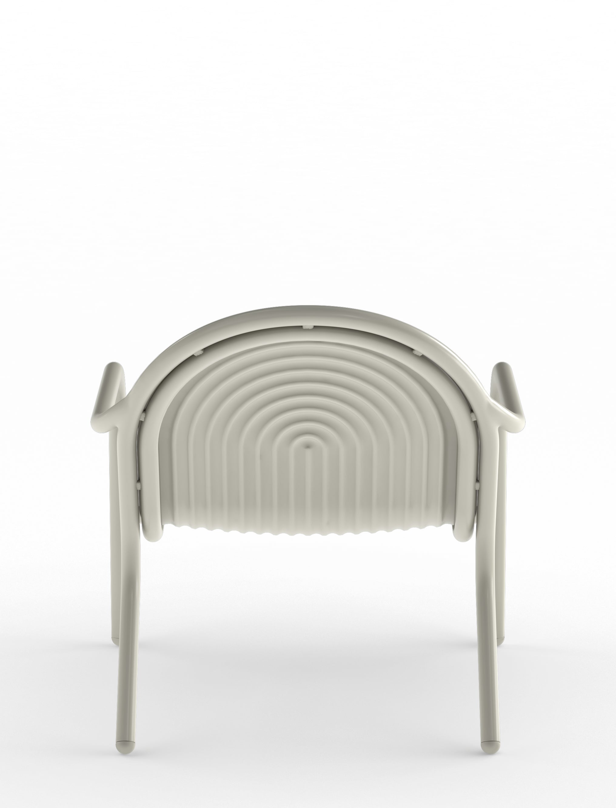 Outdoor Armchair GROOVE Broken White