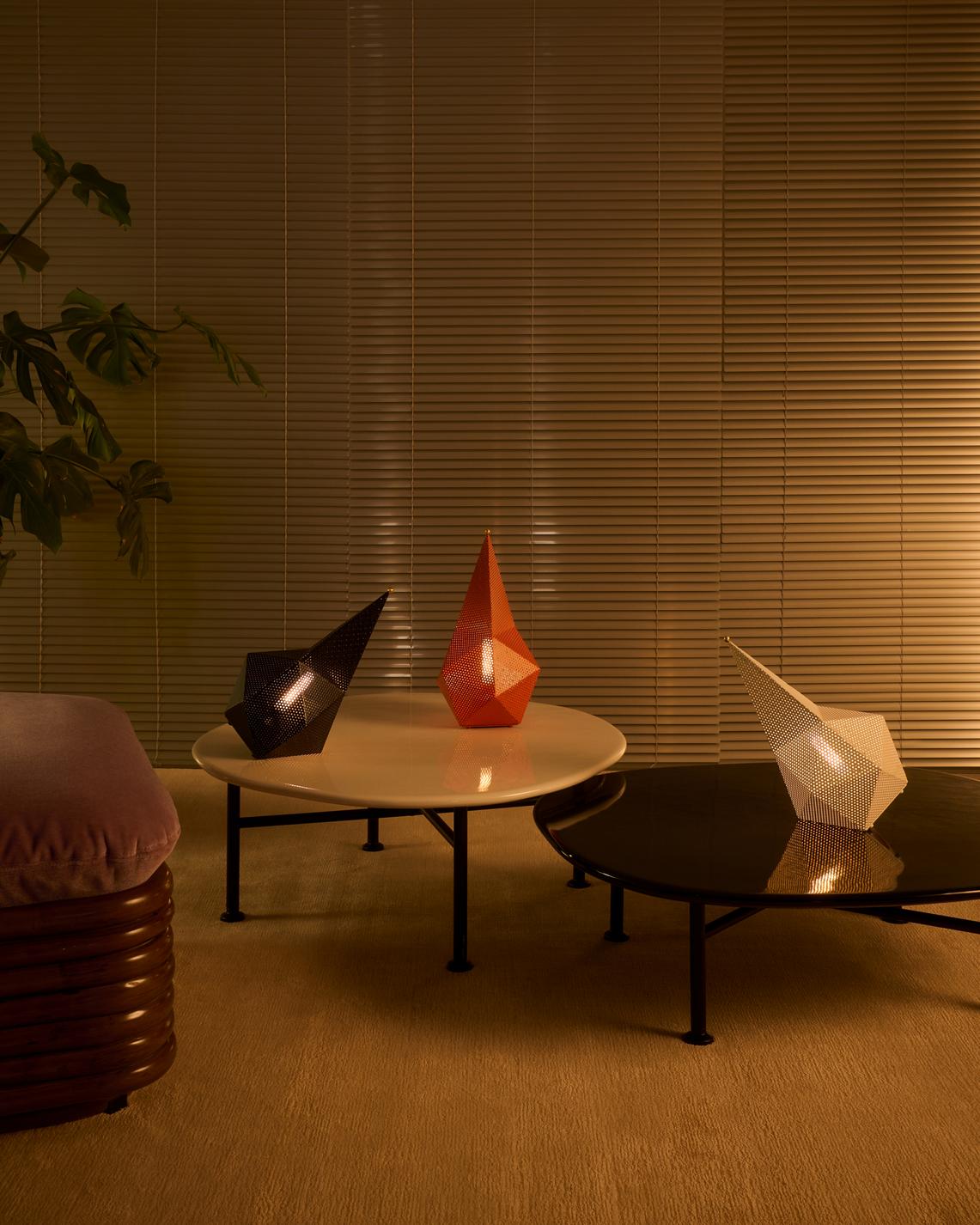 Přenosná lampa BAGDAD černá