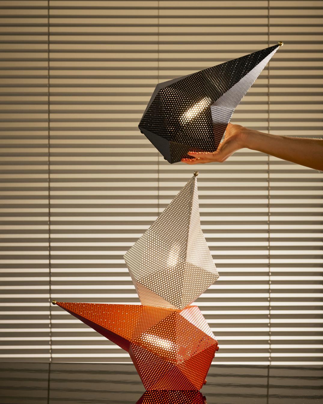 Přenosná lampa BAGDAD černá