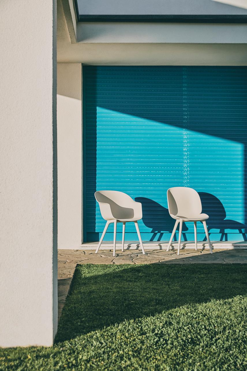 BEETLE White Garden Chair