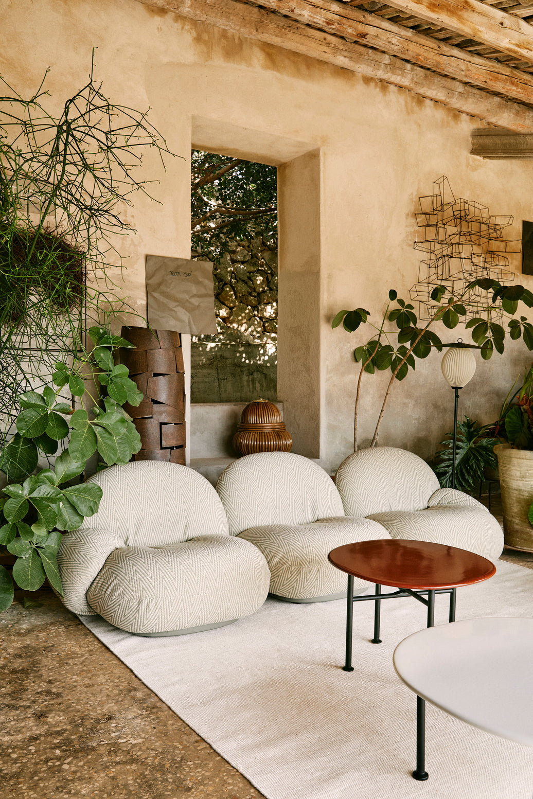 Upholstered Outdoor Armchair PACHA