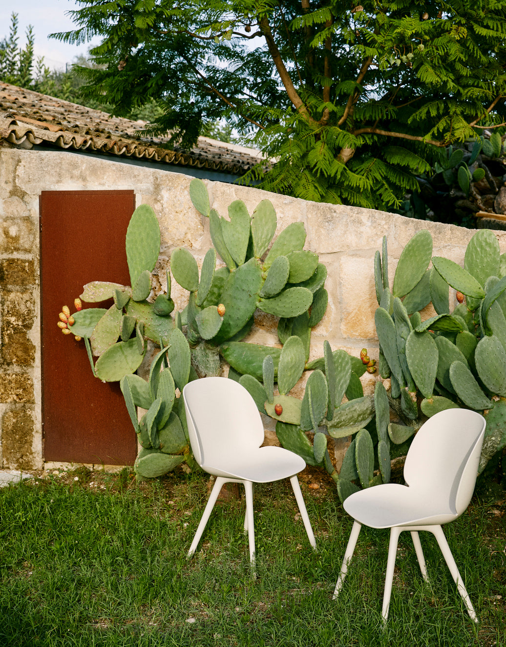 BEETLE White Garden Chair
