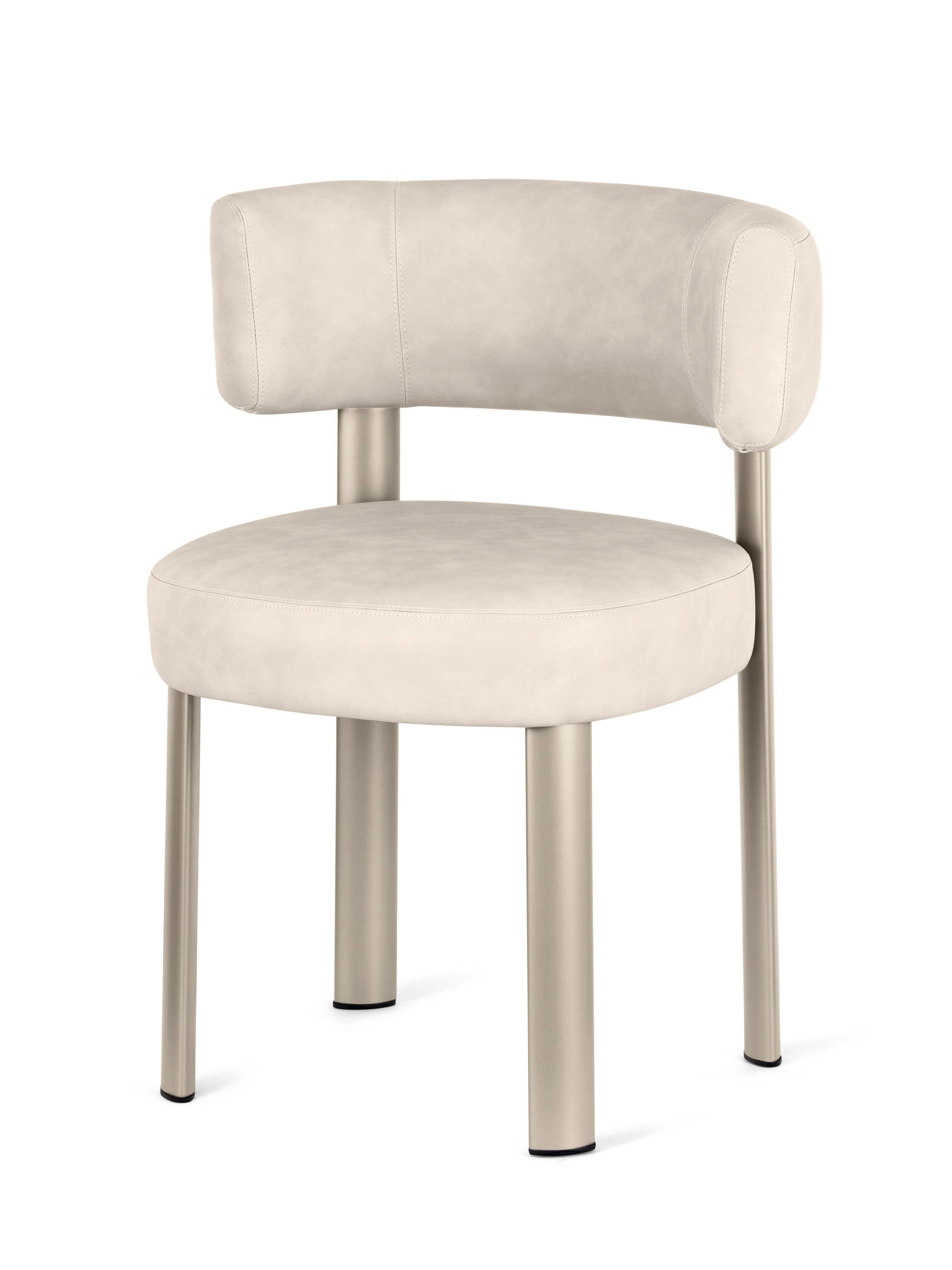 Čalouněné křeslo GLEN s béžovým podstavcem