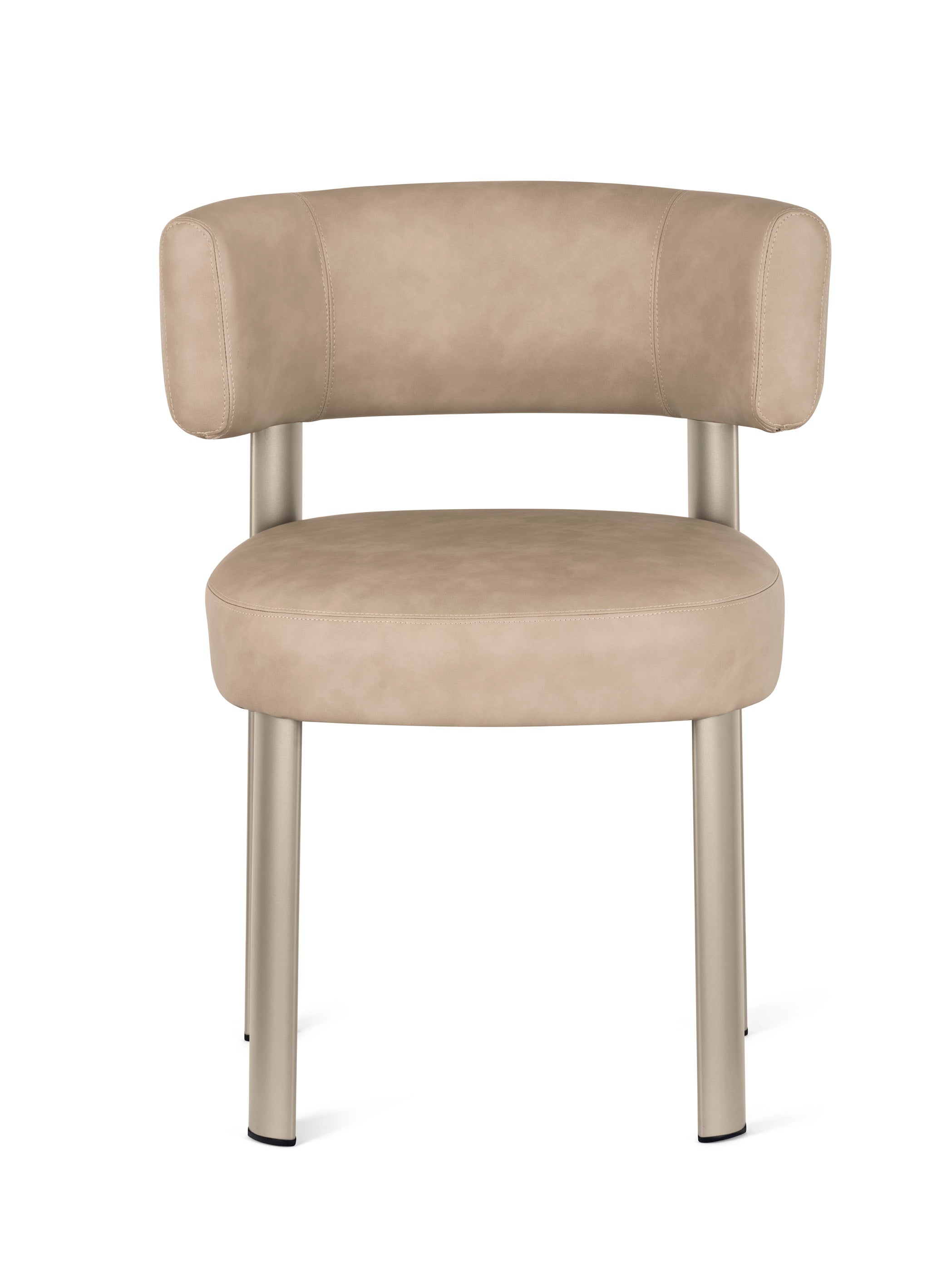 Čalouněné křeslo GLEN s béžovým podstavcem