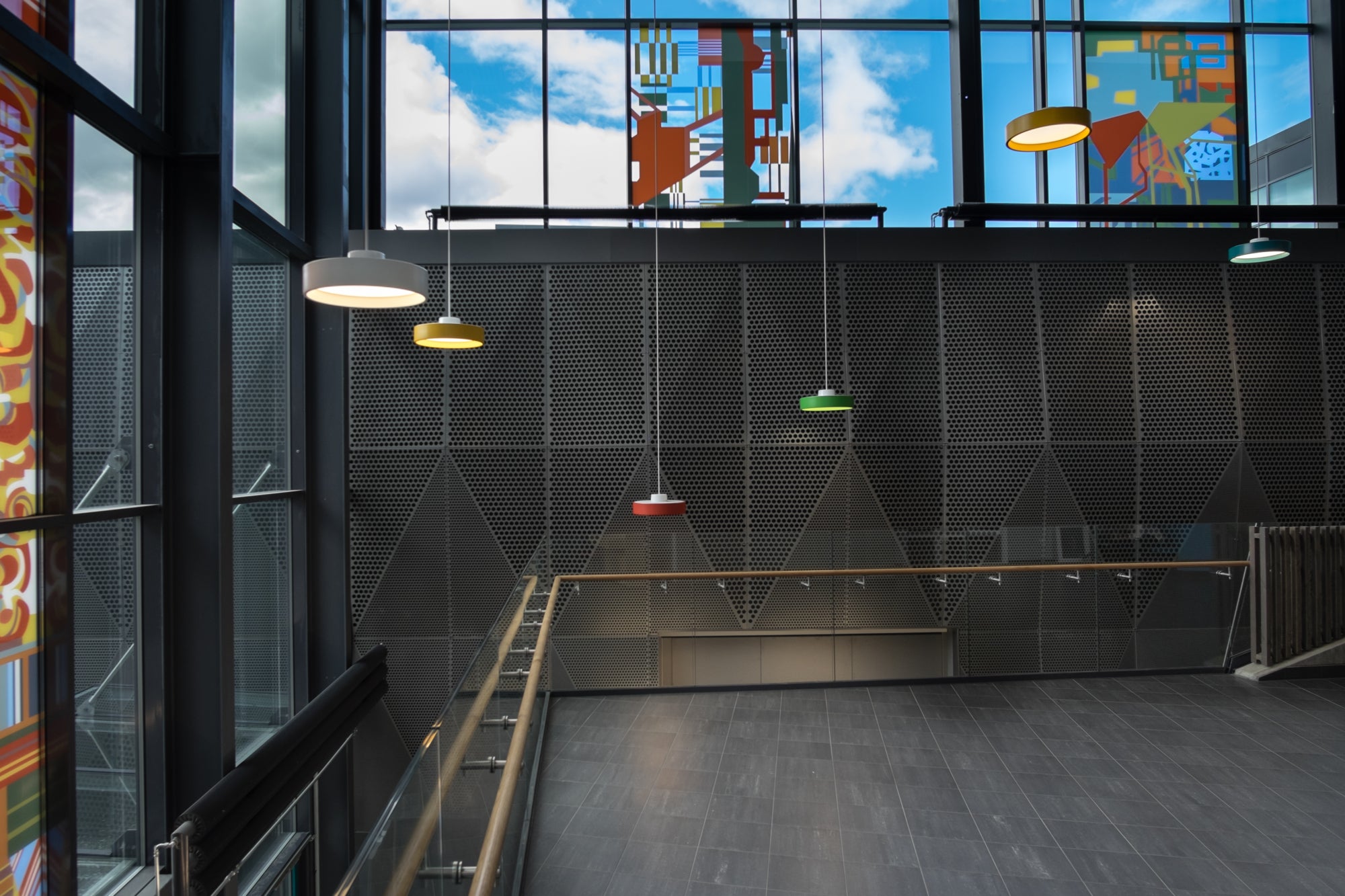 Závěsné svítidlo LP CIRCLE žluté