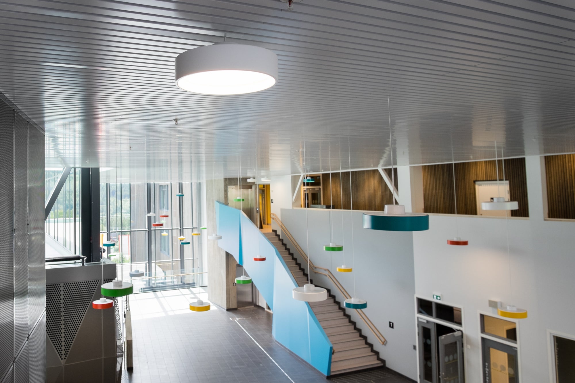 LP CIRCLE petrol pendant lamp