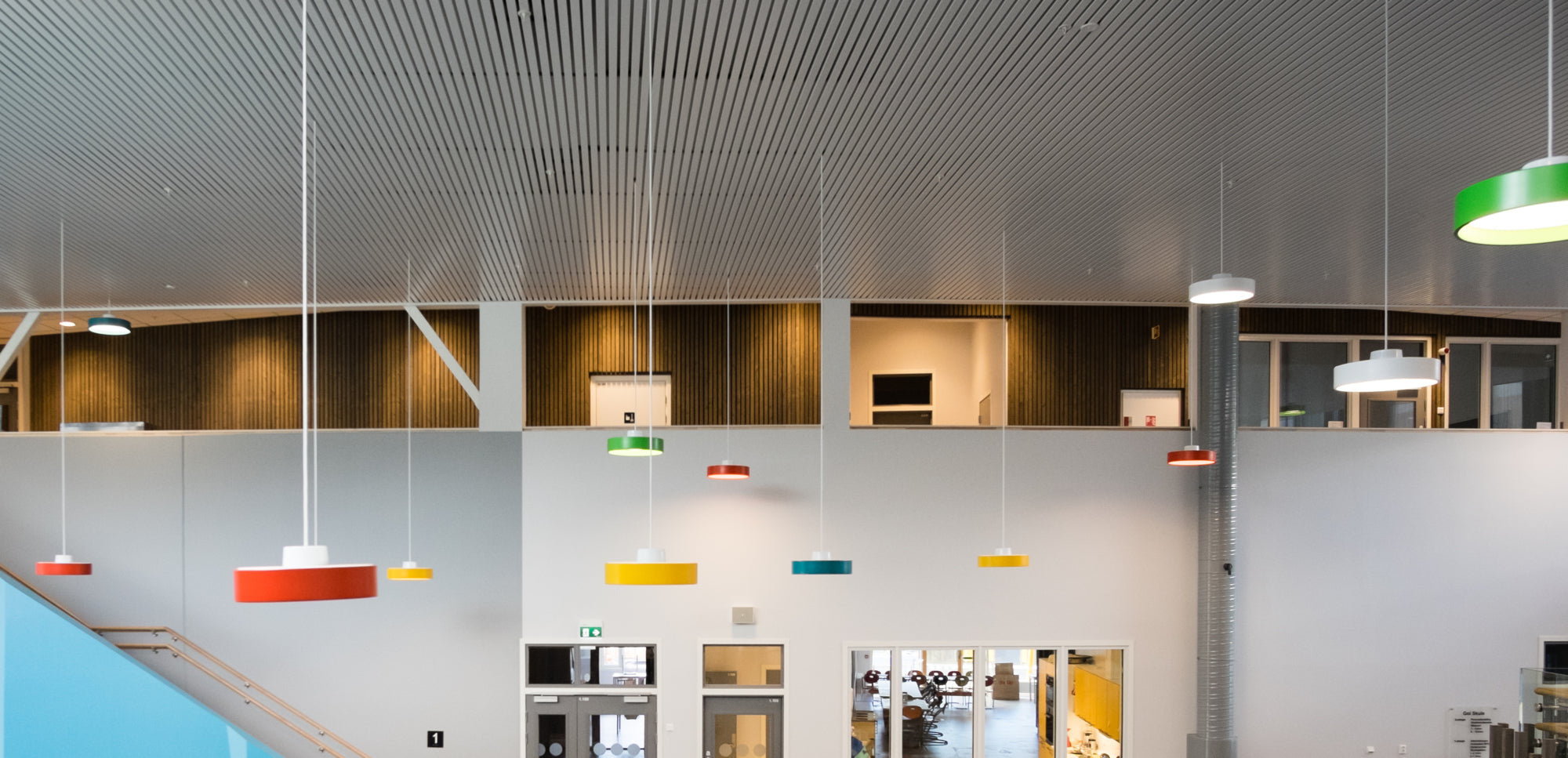 Závěsné svítidlo LP CIRCLE žluté