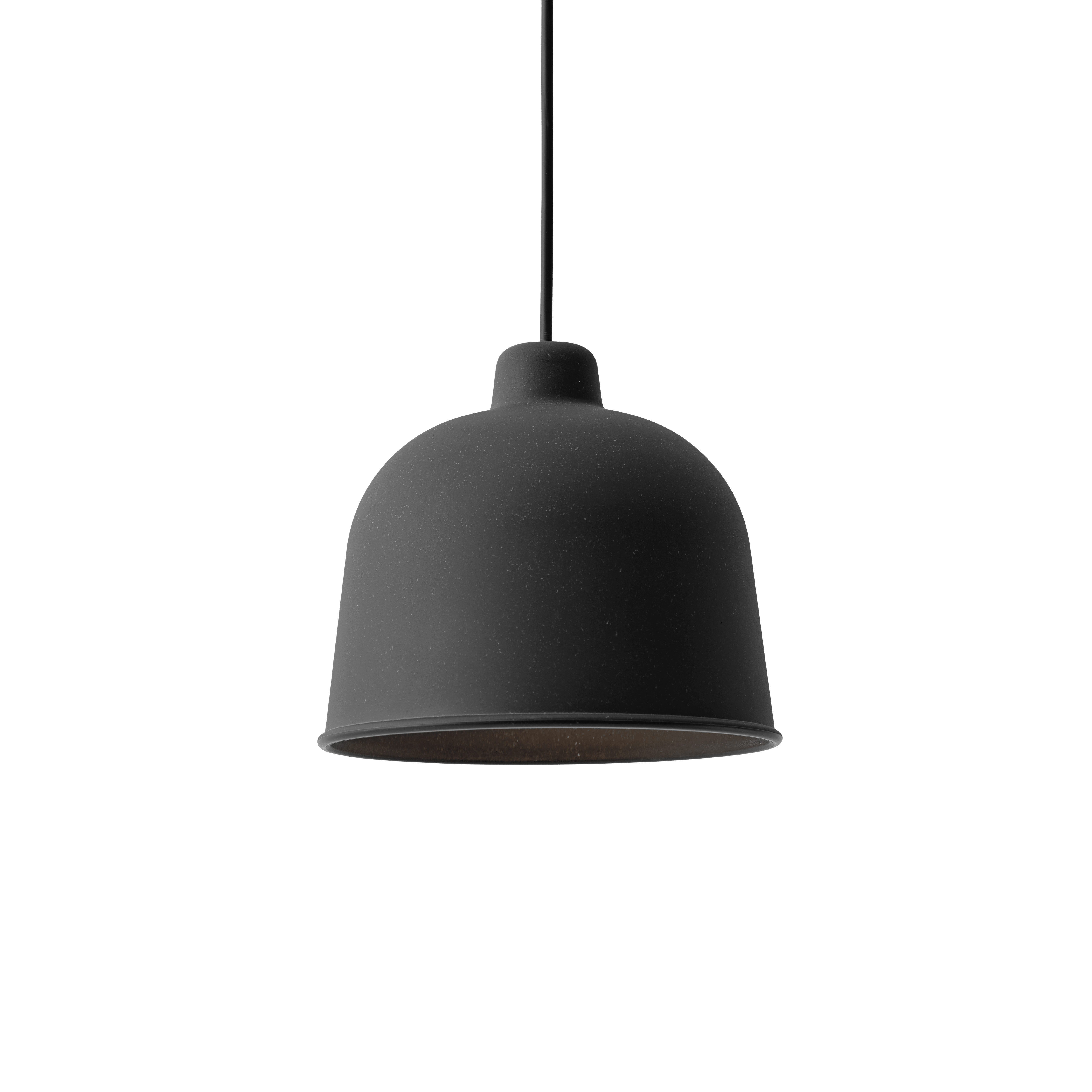 Závěsná lampa GRAIN černá