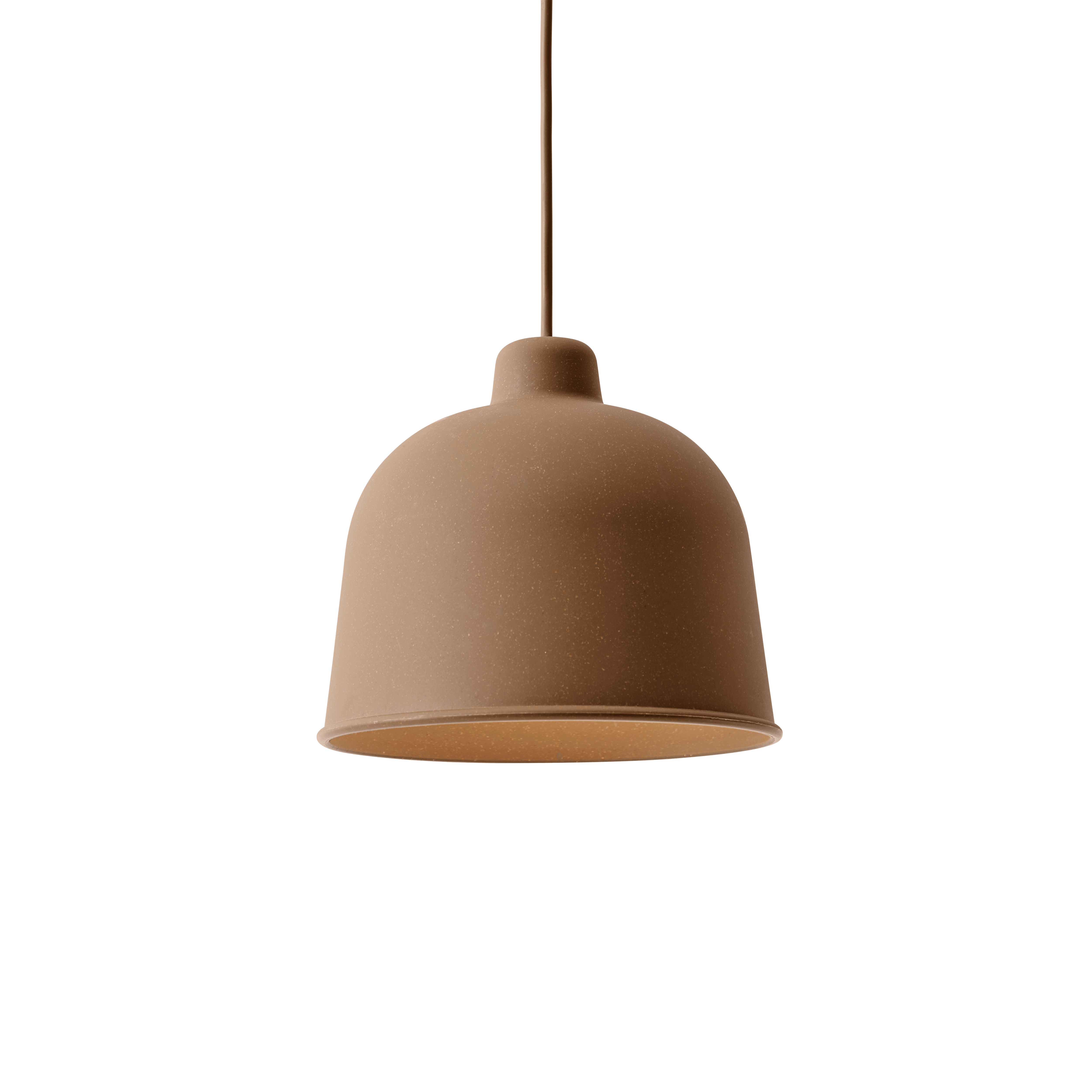 Závěsná lampa GRAIN hnědá