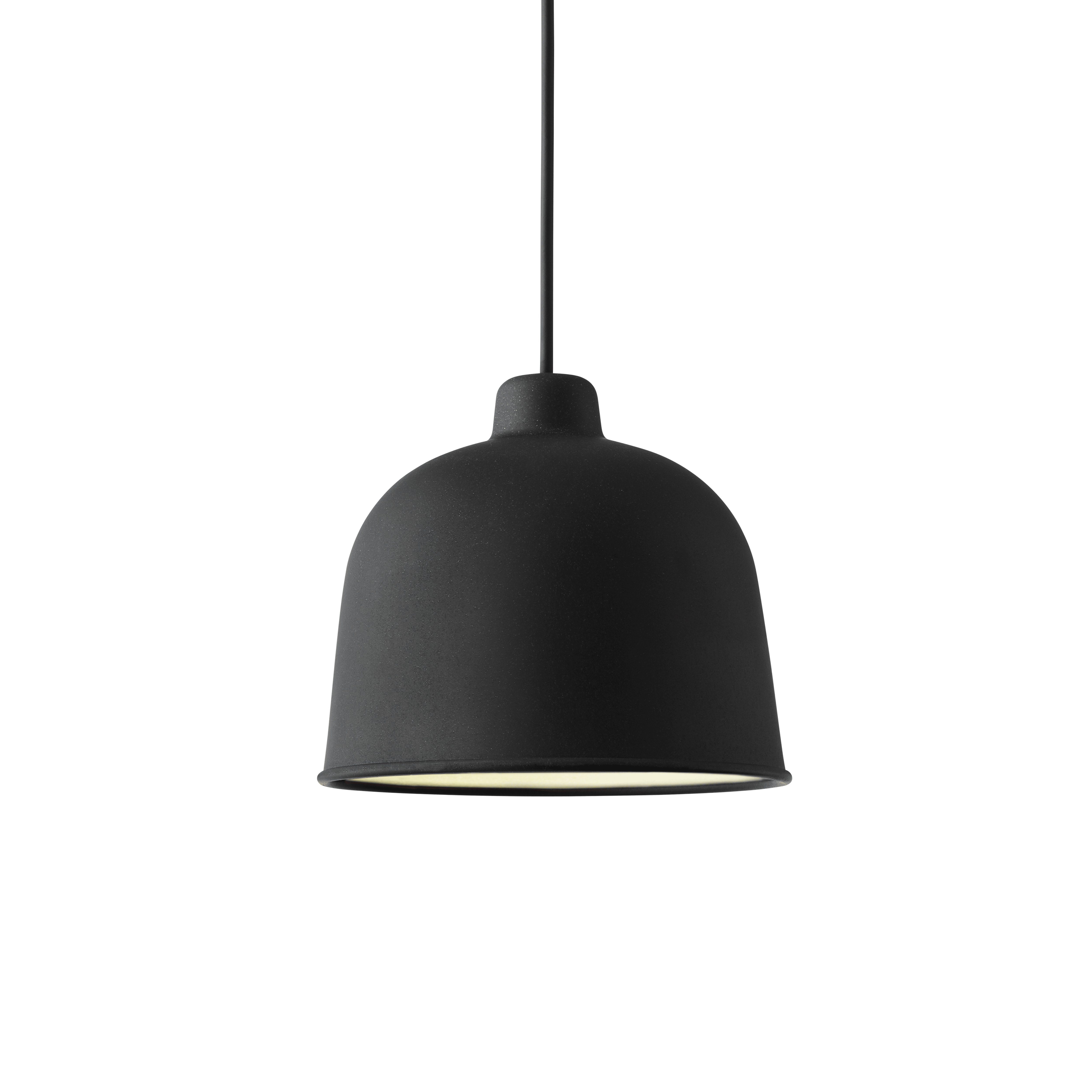 Závěsná lampa GRAIN černá