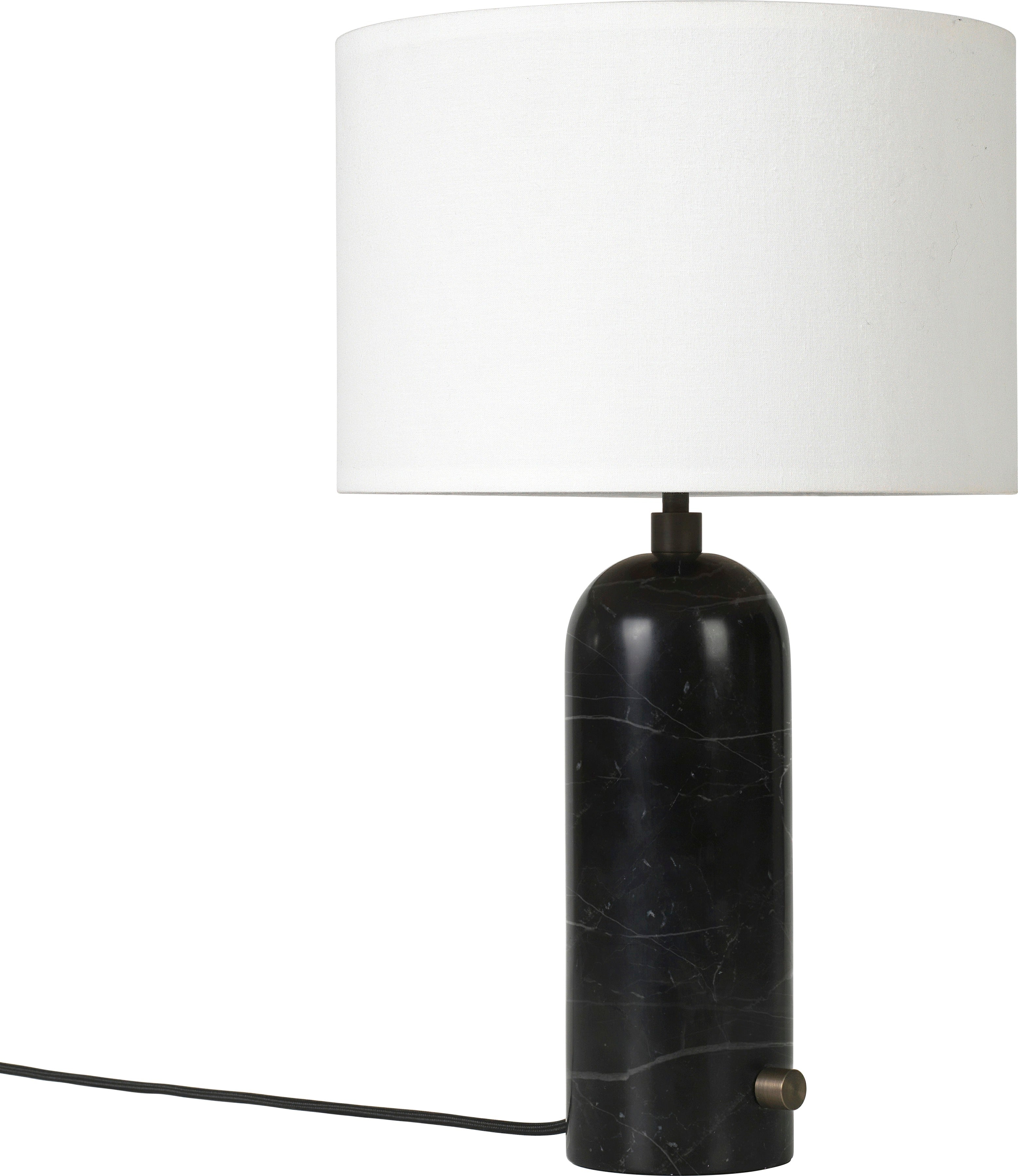 GRAVITY black table lamp