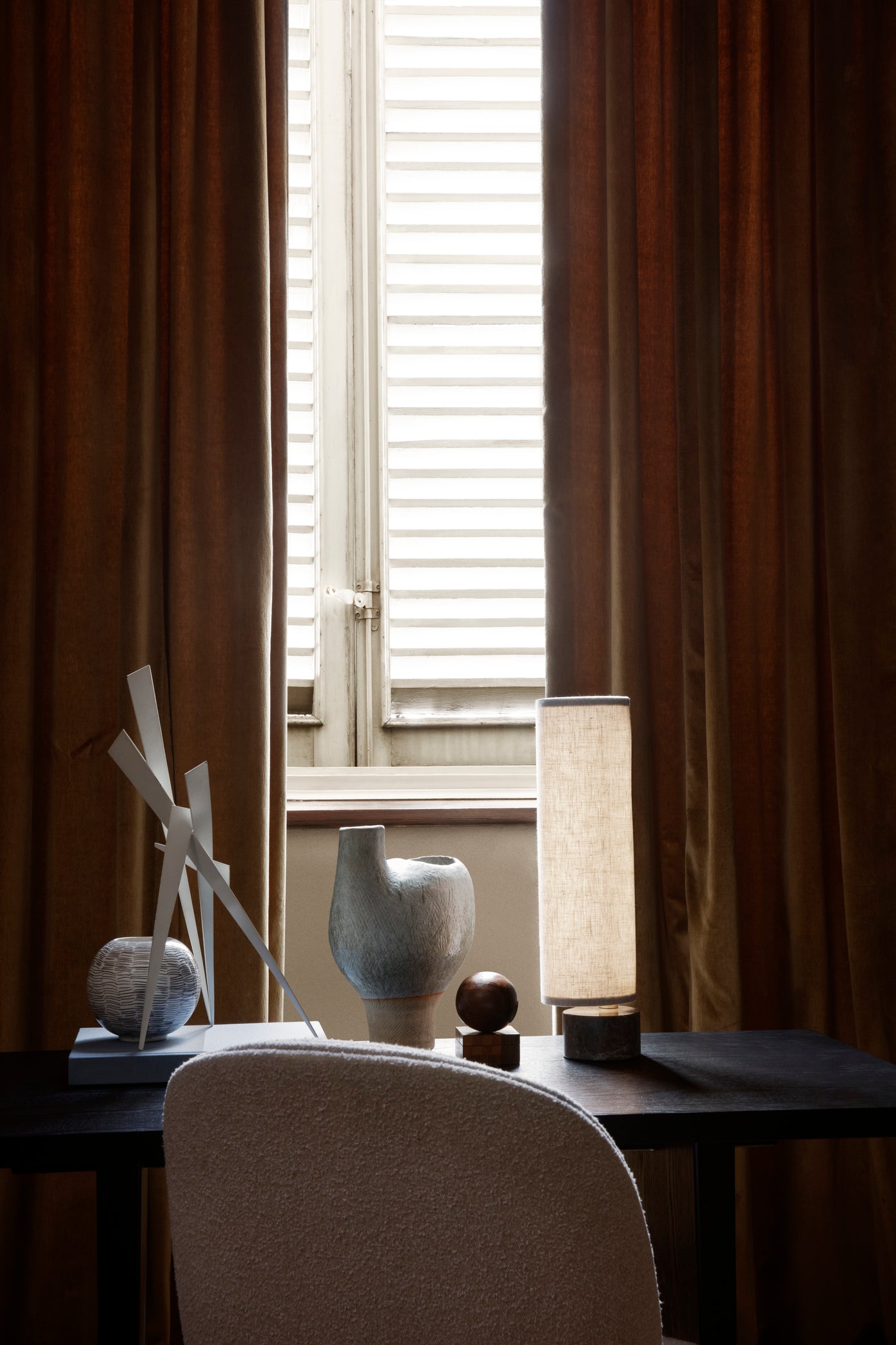 PRIVATE desk oak veneer