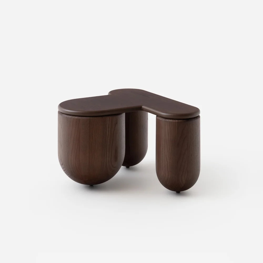 Konferenční stolek HELLO 2 hnědý jasan