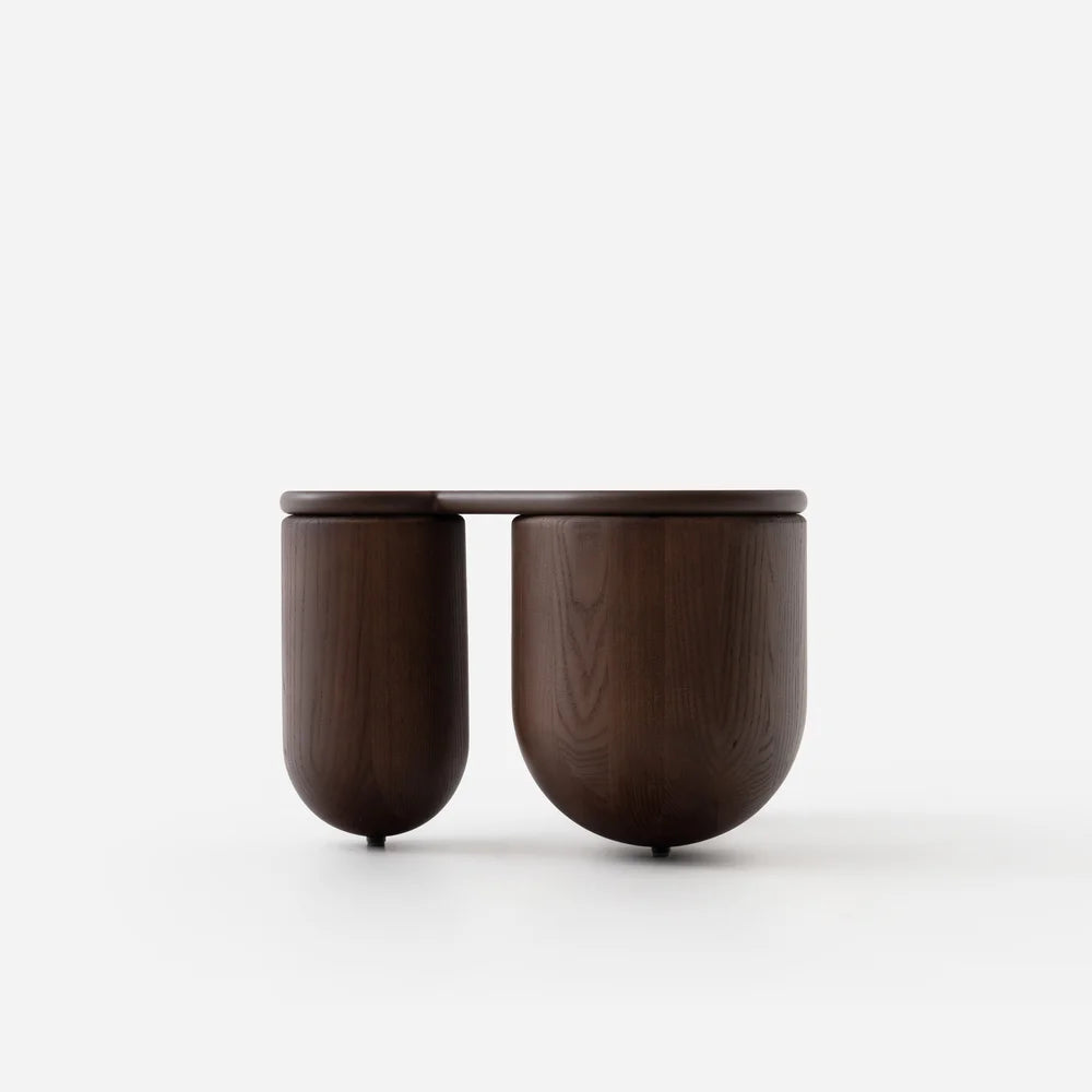 Konferenční stolek HELLO 2 hnědý jasan