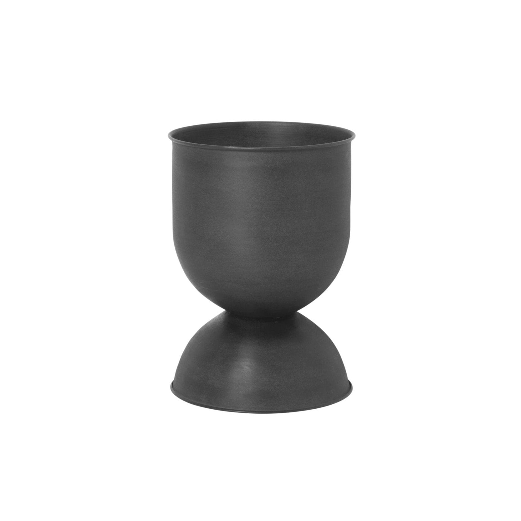Hourglass pot black