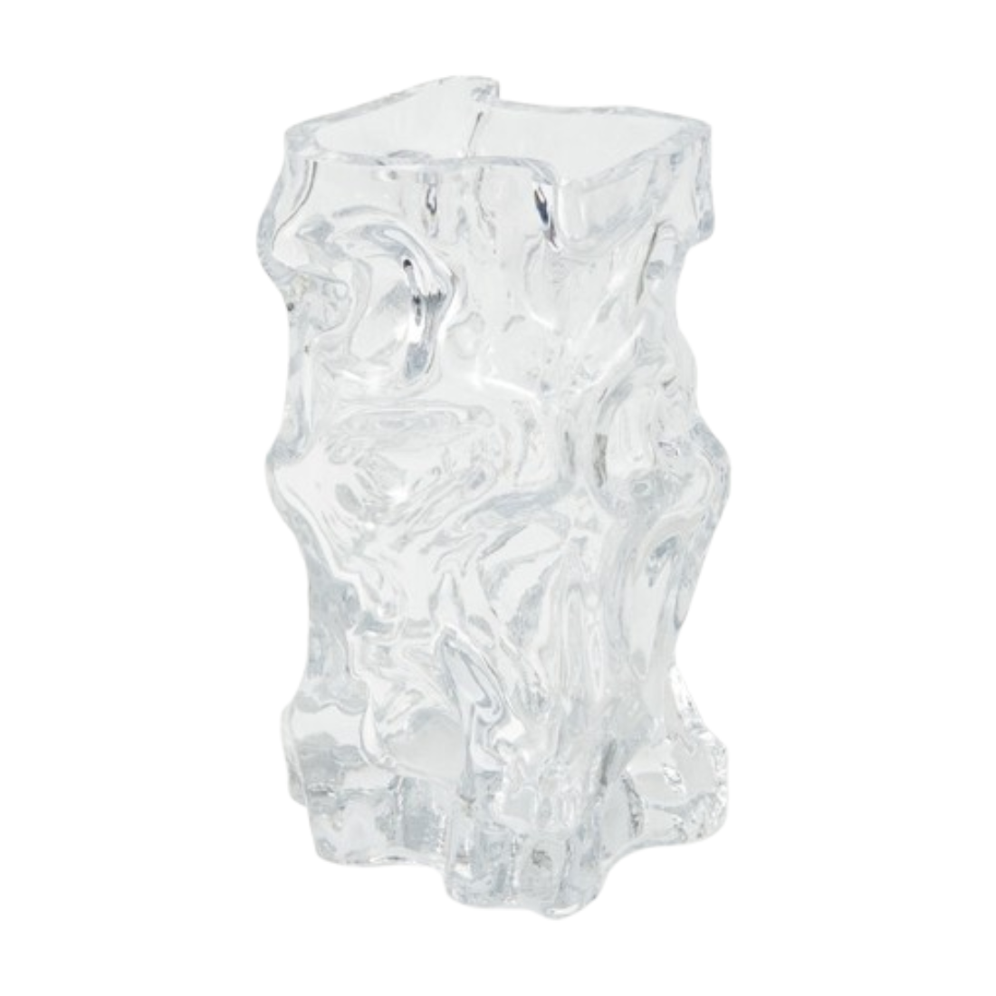 Váza ICE skleněná