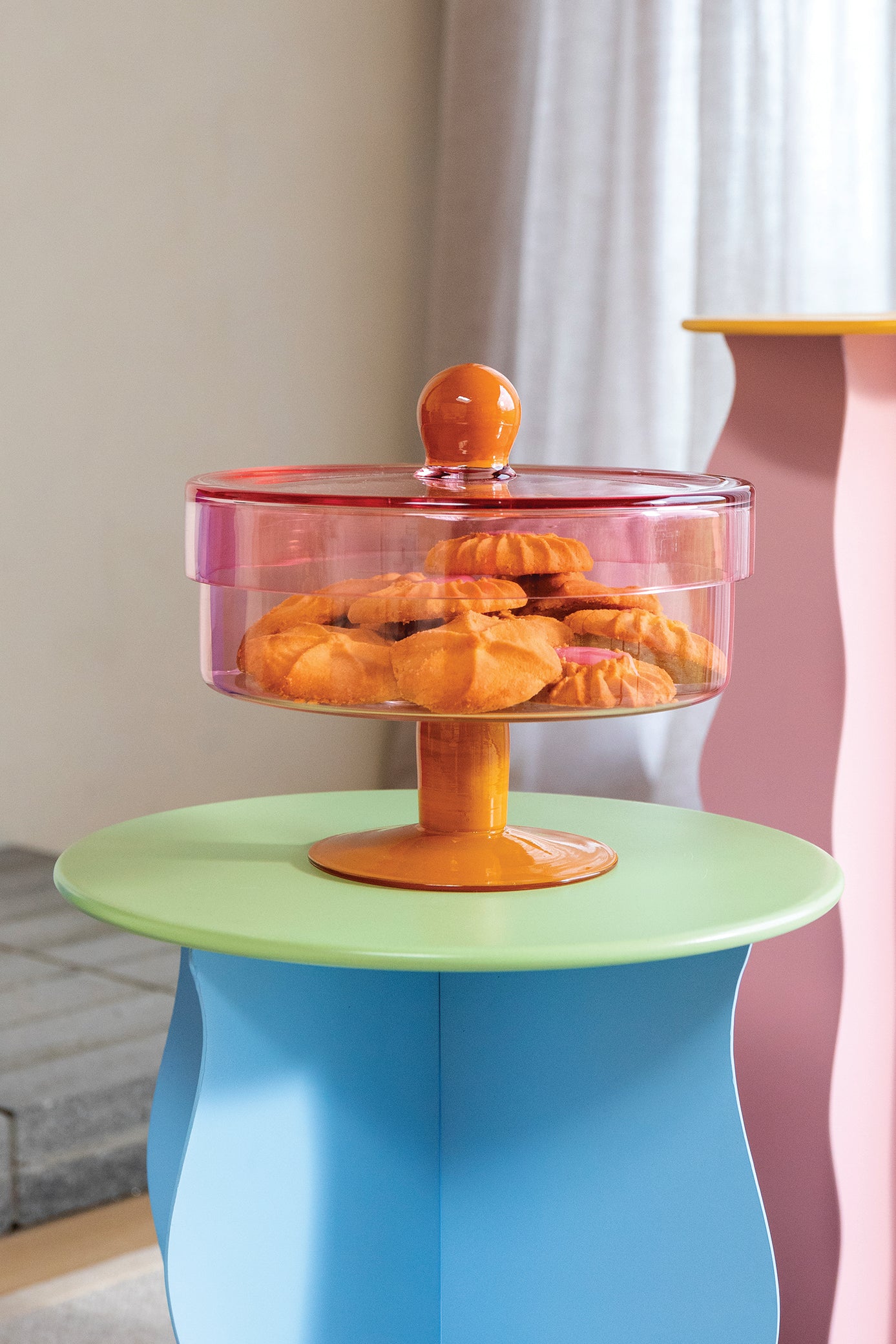 Patera s poklicí DUO růžová s oranžovou