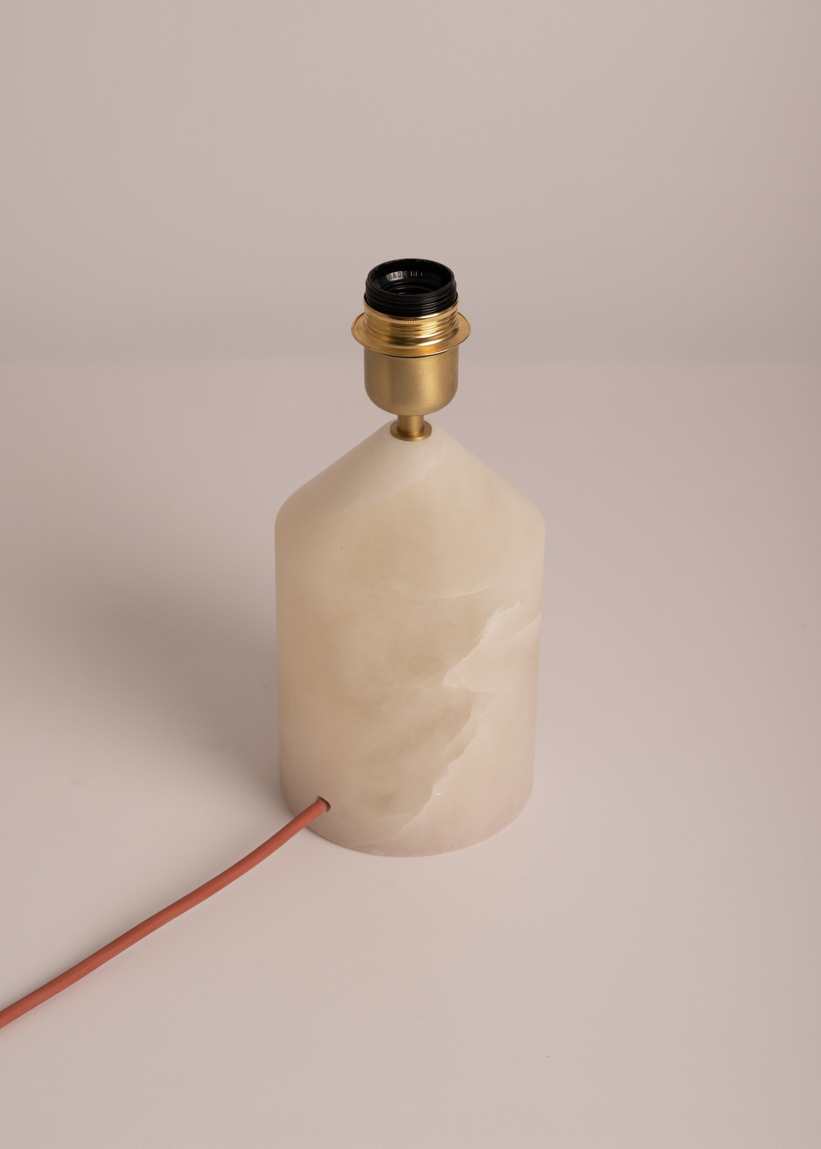 Stolní lampa JOSEF bílý alabastr