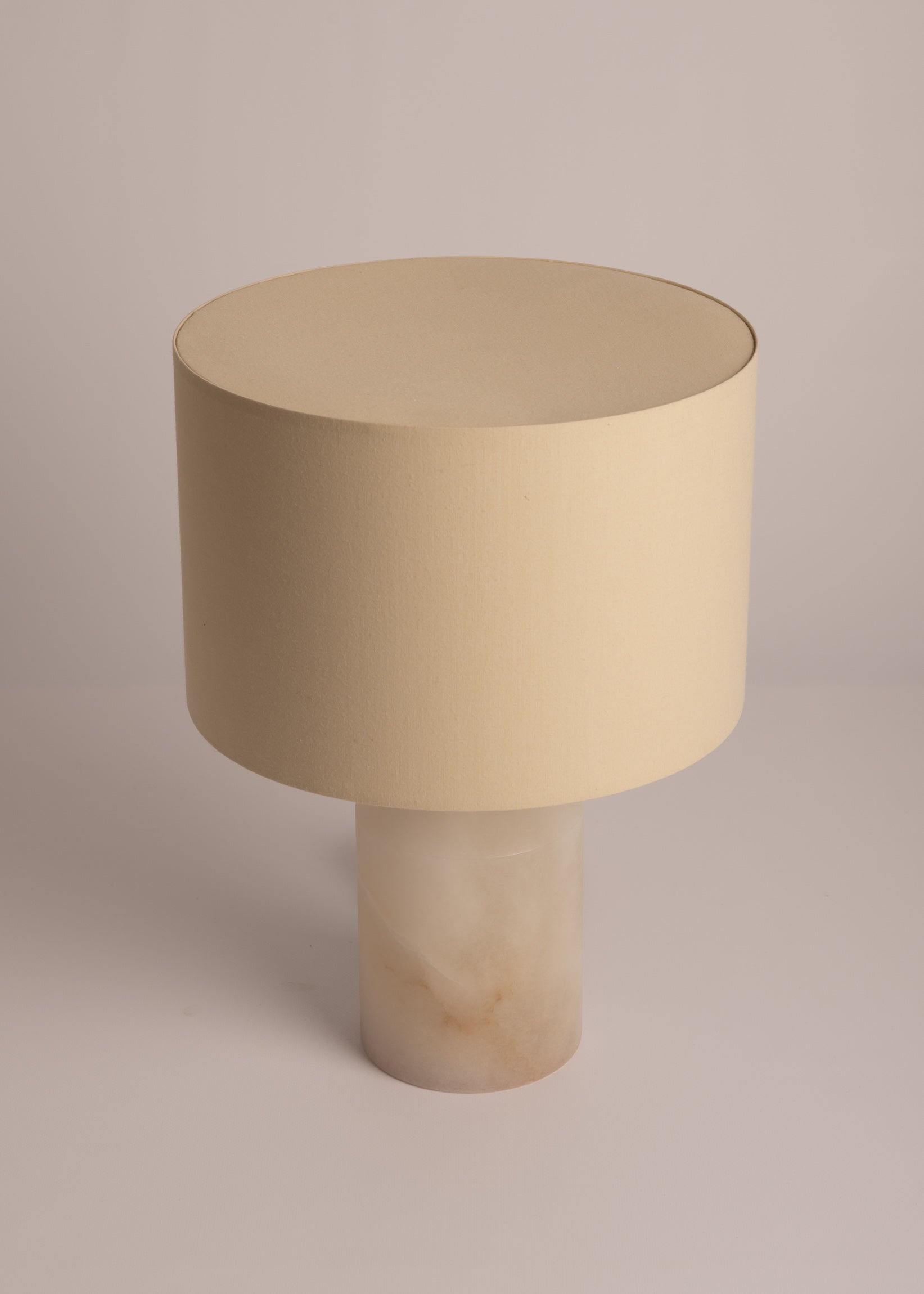 Stolní lampa JOSEF bílý alabastr