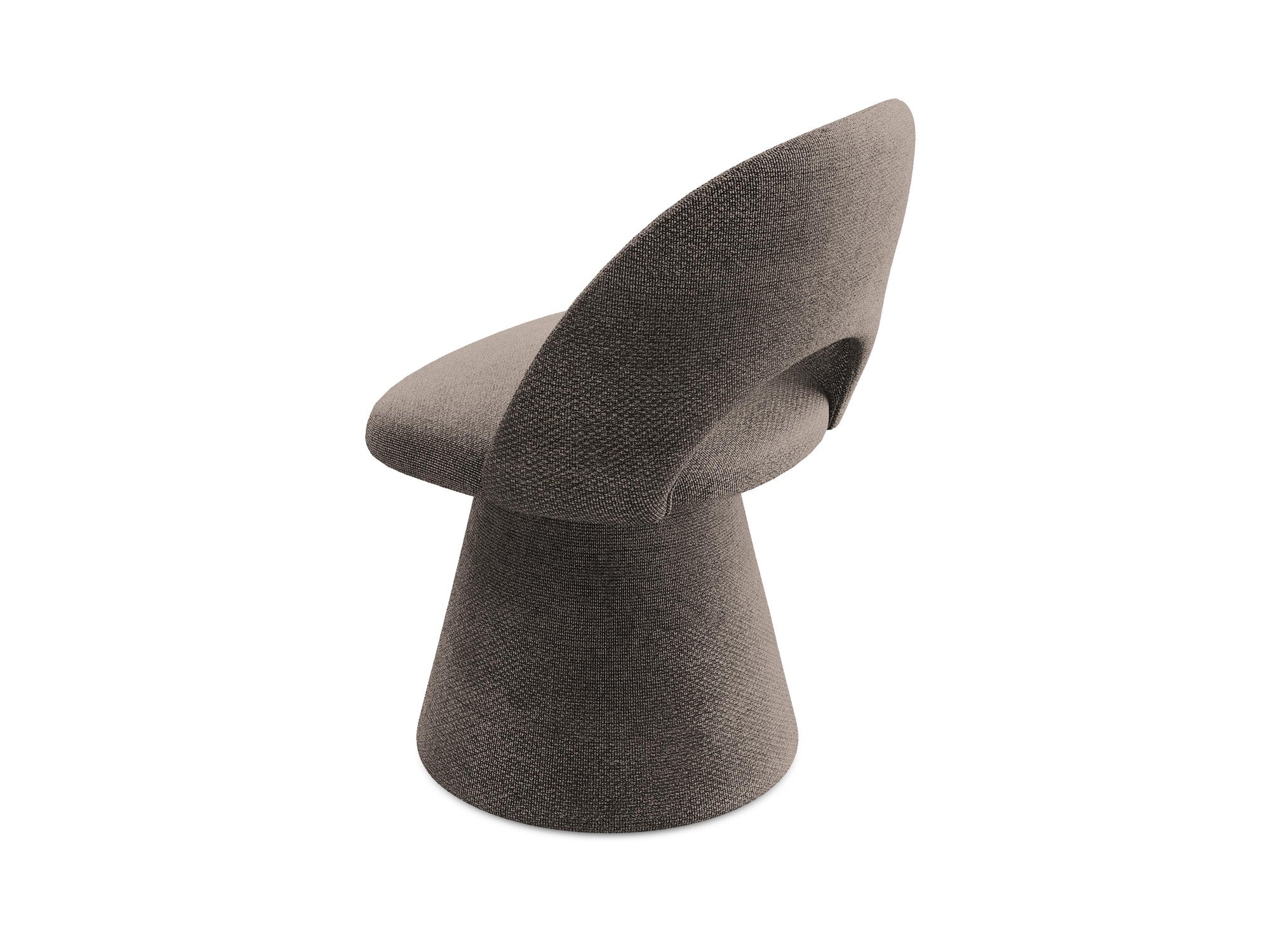 Židle KALO čokoládový boucle