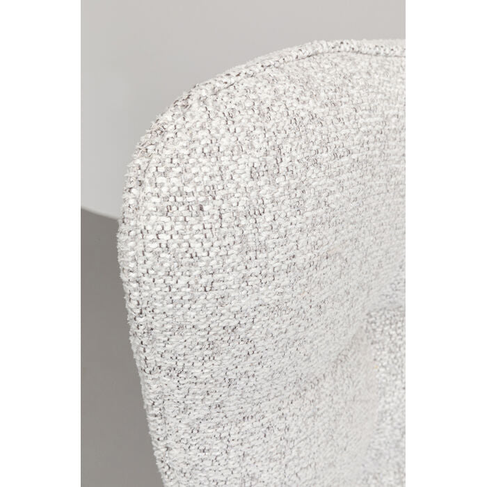 Křeslo otočné OSCAR krémový melír