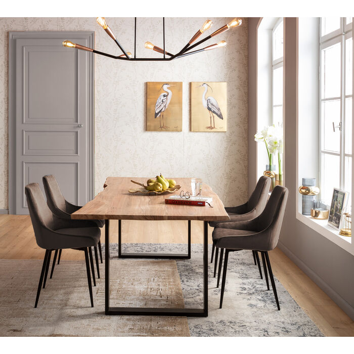 Židle EAST SIDE hnědá