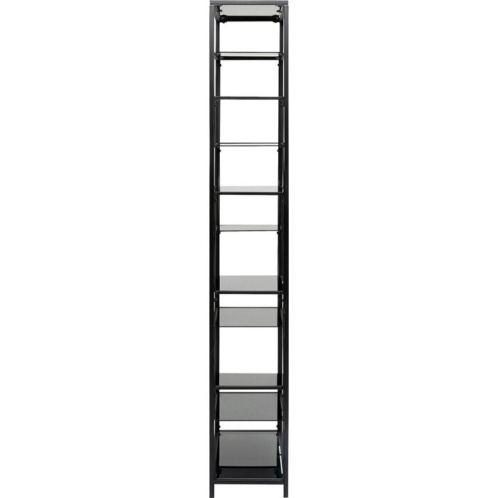 Vysoký regál LOFT černý