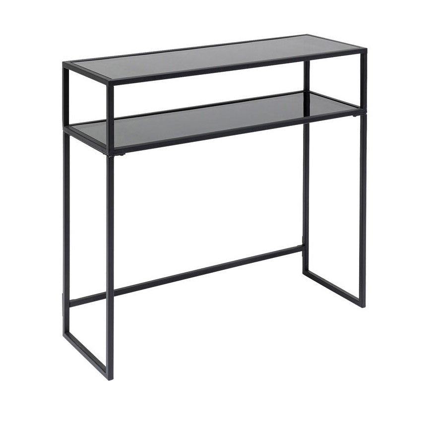 Black loft console